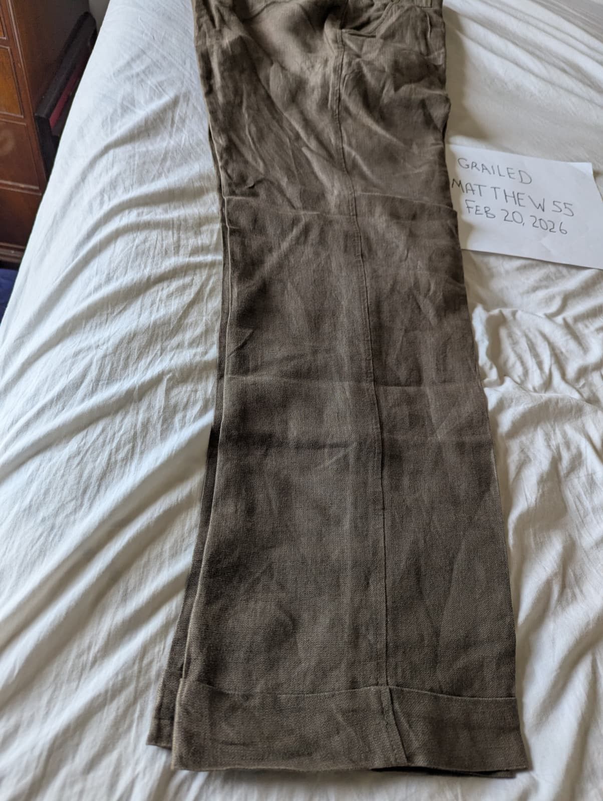 Other Vintage Linen Joseph Abboud Size US 35 - 2 Thumbnail