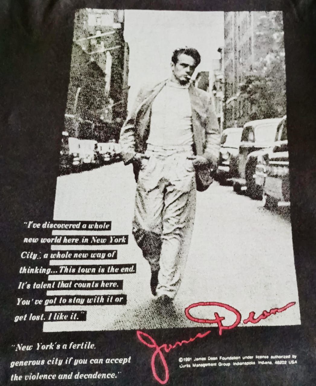 Vintage Vintage 91 James Dean American Actors Tee Size US M / EU 48-50 / 2 - 1 Thumbnail