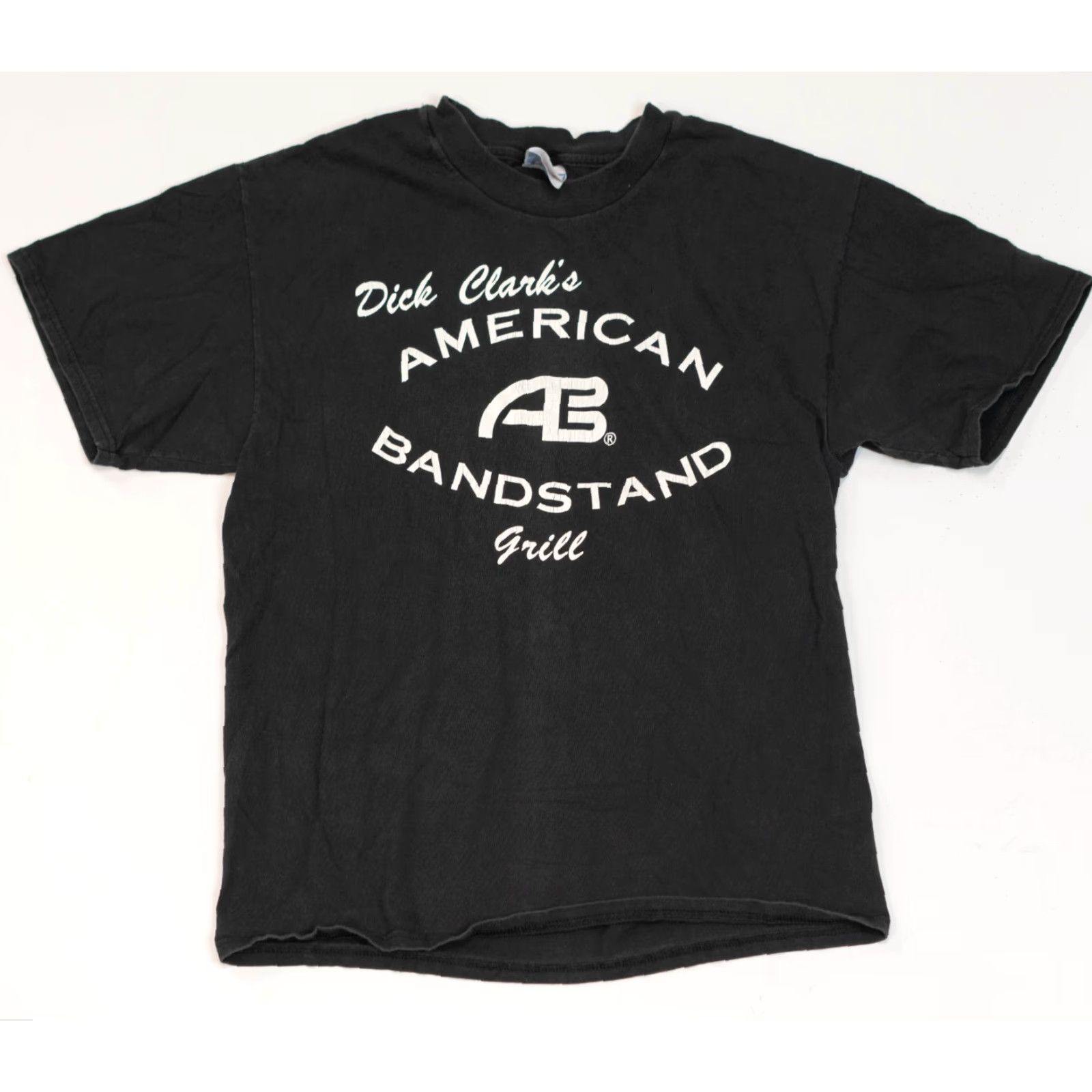 Hanes VINTAGE Hanes Beefy-T T-Shirt Men XL 90s Dick Clark Band Tee Black Faded Grunge USA 1990s Size US XL / EU 56 / 4 - 2 Thumbnail