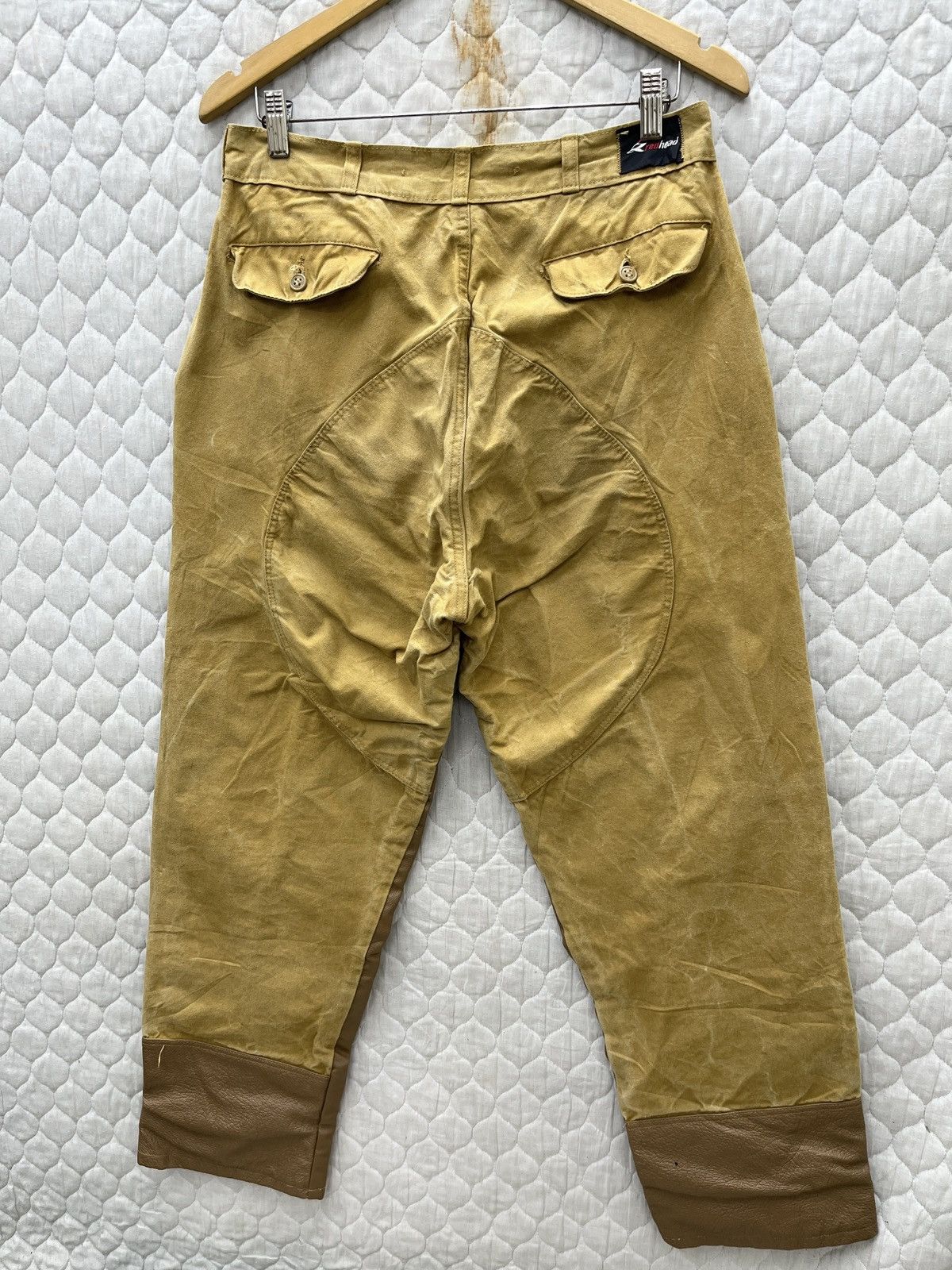 Redhead × Vintage 🔥🔥🔥STEALS VTG REDHEAD CANVAS LEATHER PANTS Size US 32 / EU 48 - 6 Thumbnail