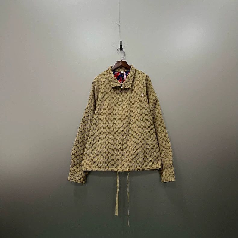 Gucci Gucci Monogram Embroidered Pig Jacket-2506 Size US L / EU 52-54 / 3 - 1 Thumbnail
