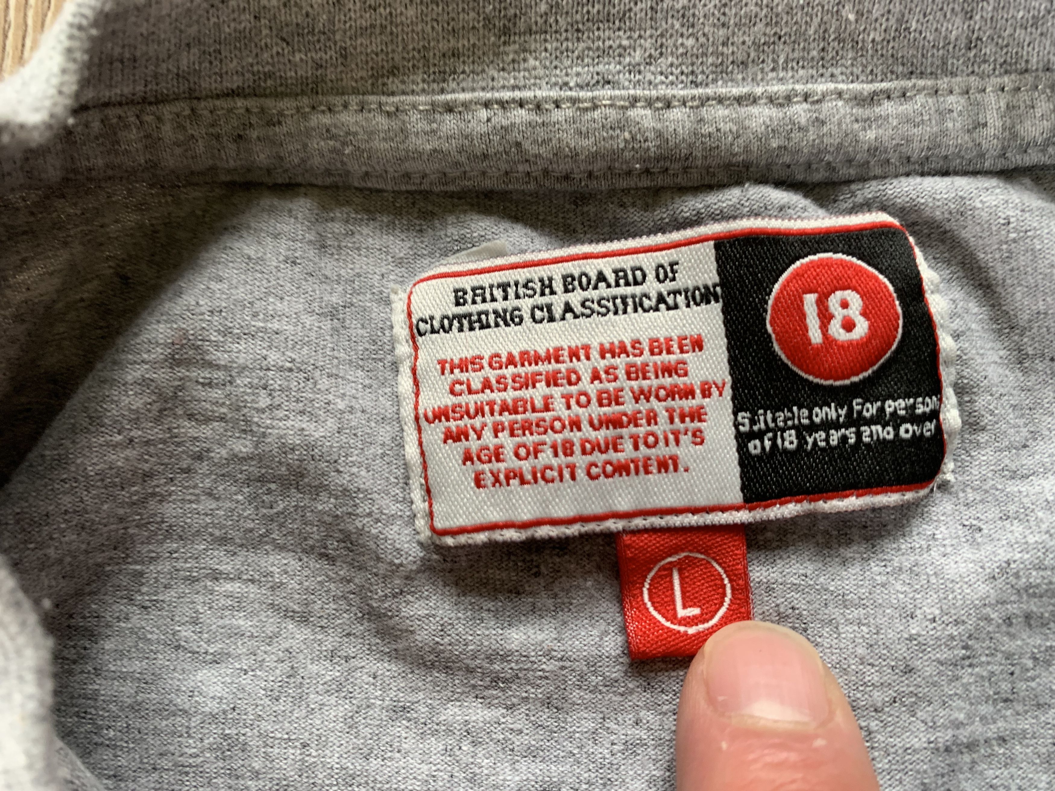 Gildan Sexual Dyslexic Printed Humor T-Shirt Size US L / EU 52-54 / 3 - 6 Thumbnail