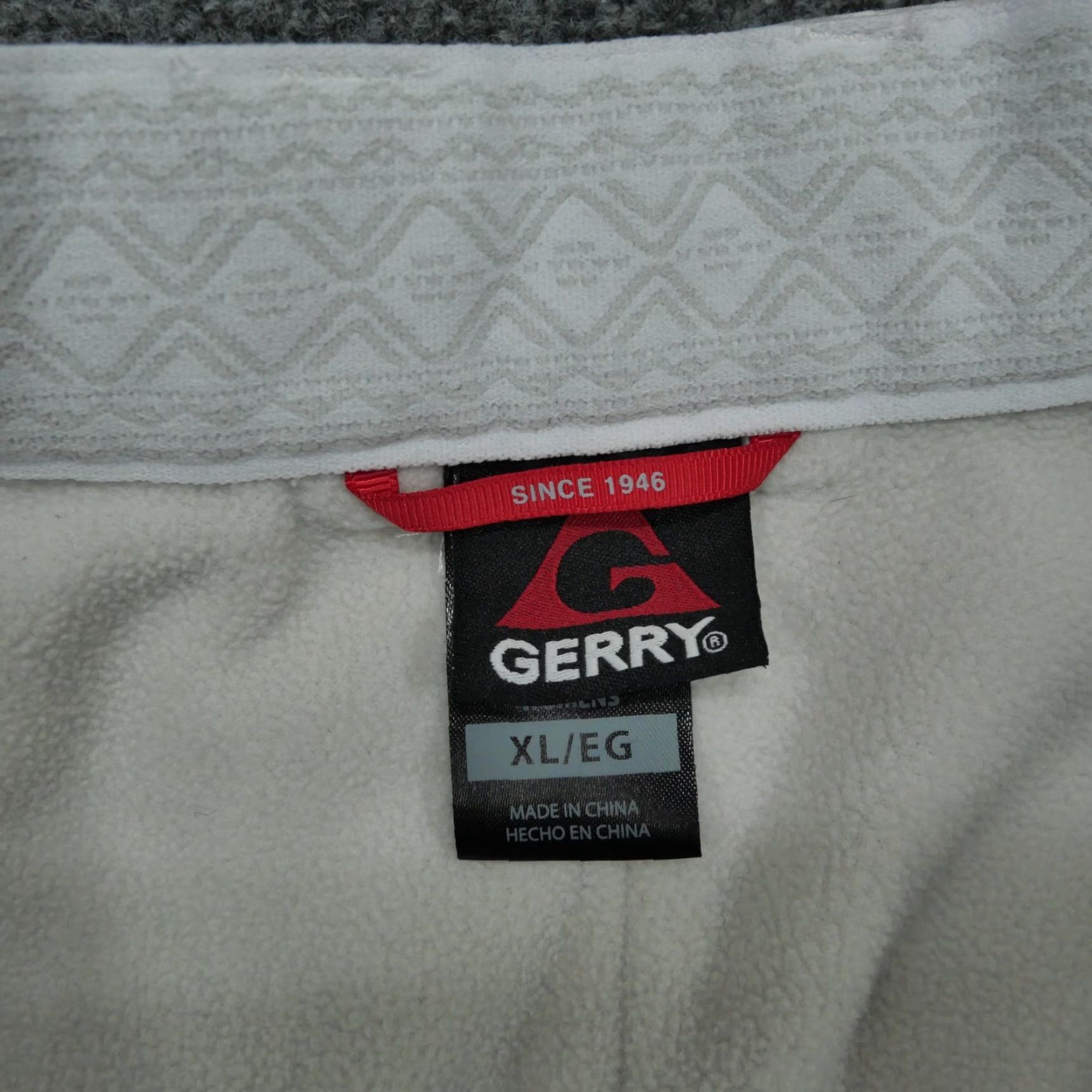 Vintage Gerry Pants Womens XL White Grey Abstract Winter Snow Ski Outdoors Size 40" / US 18 - 6 Thumbnail