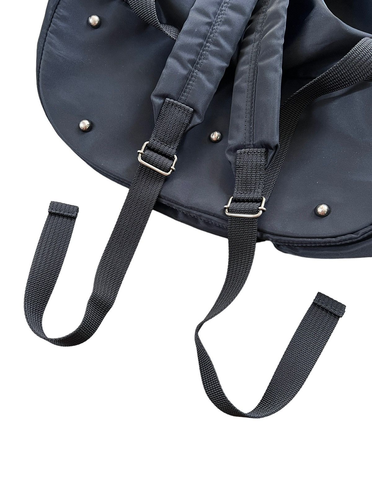 Jean Paul Gaultier 1990 Jean Paul Gaultier Embossed Logo Tanker Backpack Size ONE SIZE - 17 Thumbnail