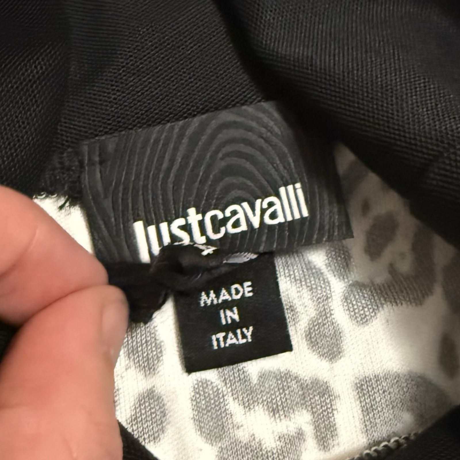 Just Cavalli Just Cavalli Leopard Print Top Funnel Neck IT 44 US Large Size M / US 6-8 / IT 42-44 - 5 Thumbnail