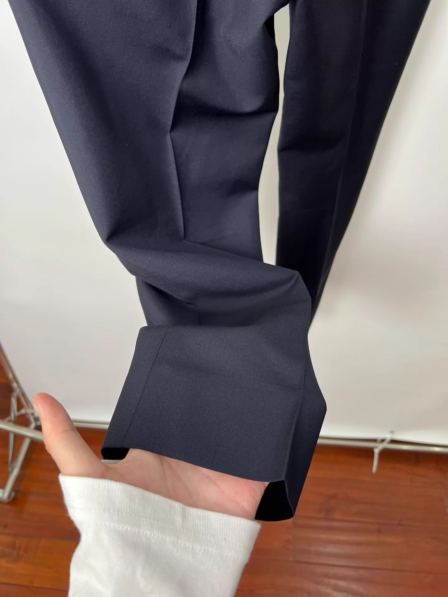 Jil Sander Jil Sander Structured Wool Blend Trousers Size 48 Size US 32 / EU 48 - 5 Thumbnail
