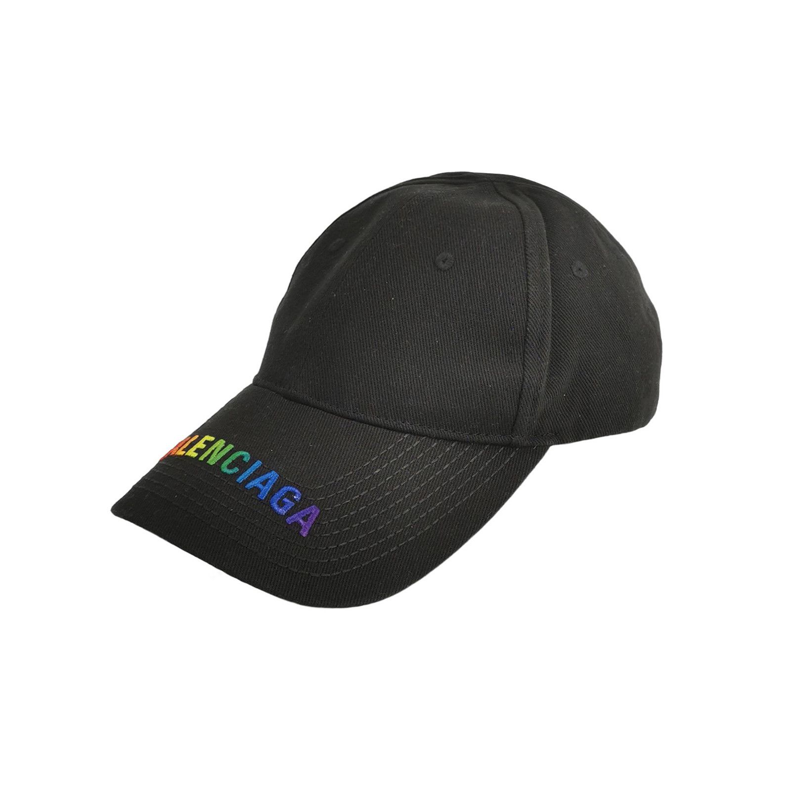 Balenciaga Balenciaga Rainbow Logo Baseball Cap One Size Size ONE SIZE - 1 Thumbnail