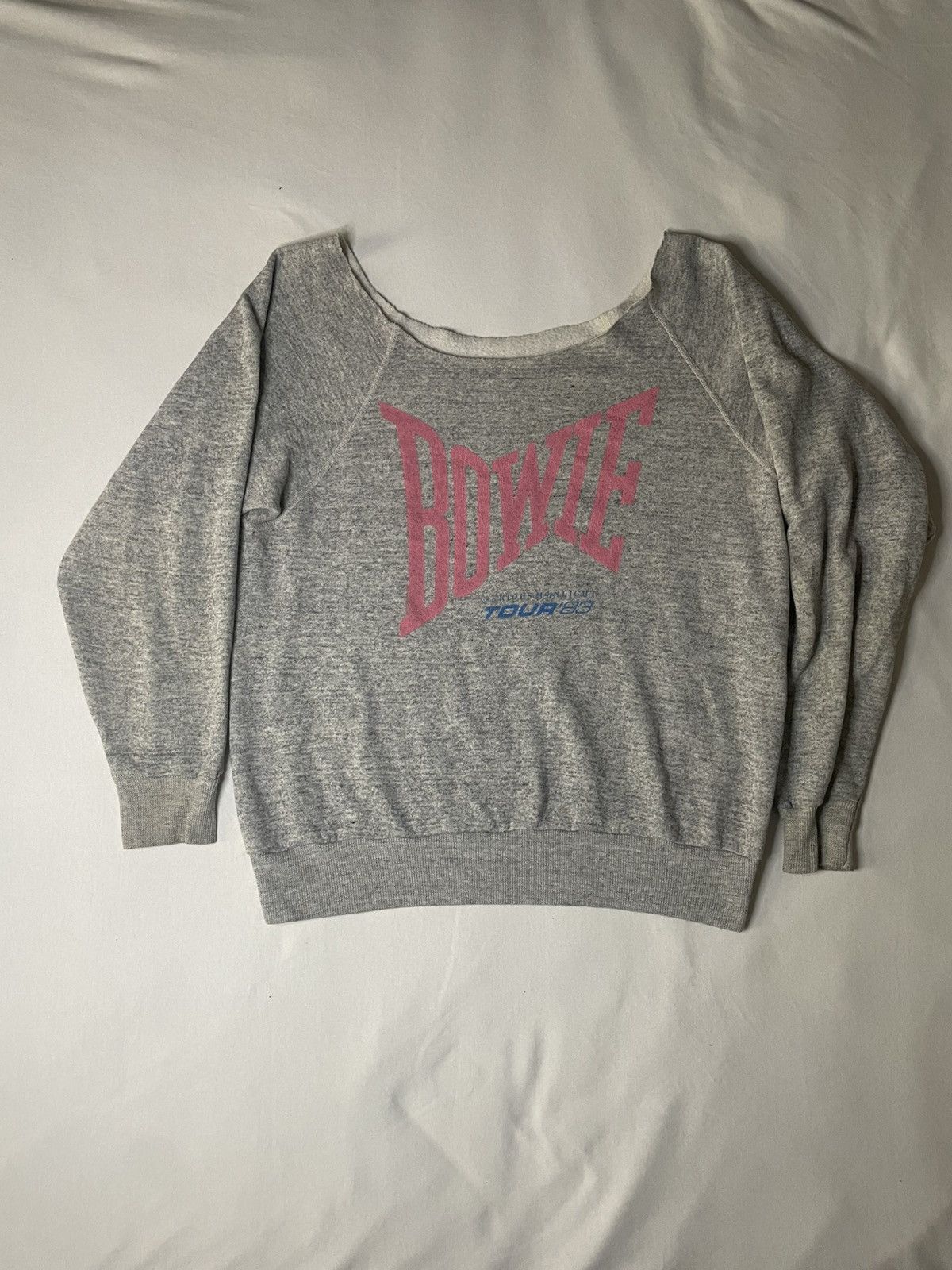 Other Vintage David Bowie Sweatshirt – Serious Moonlight Tour 1983 Size S / US 4 / IT 40 - 1 Thumbnail