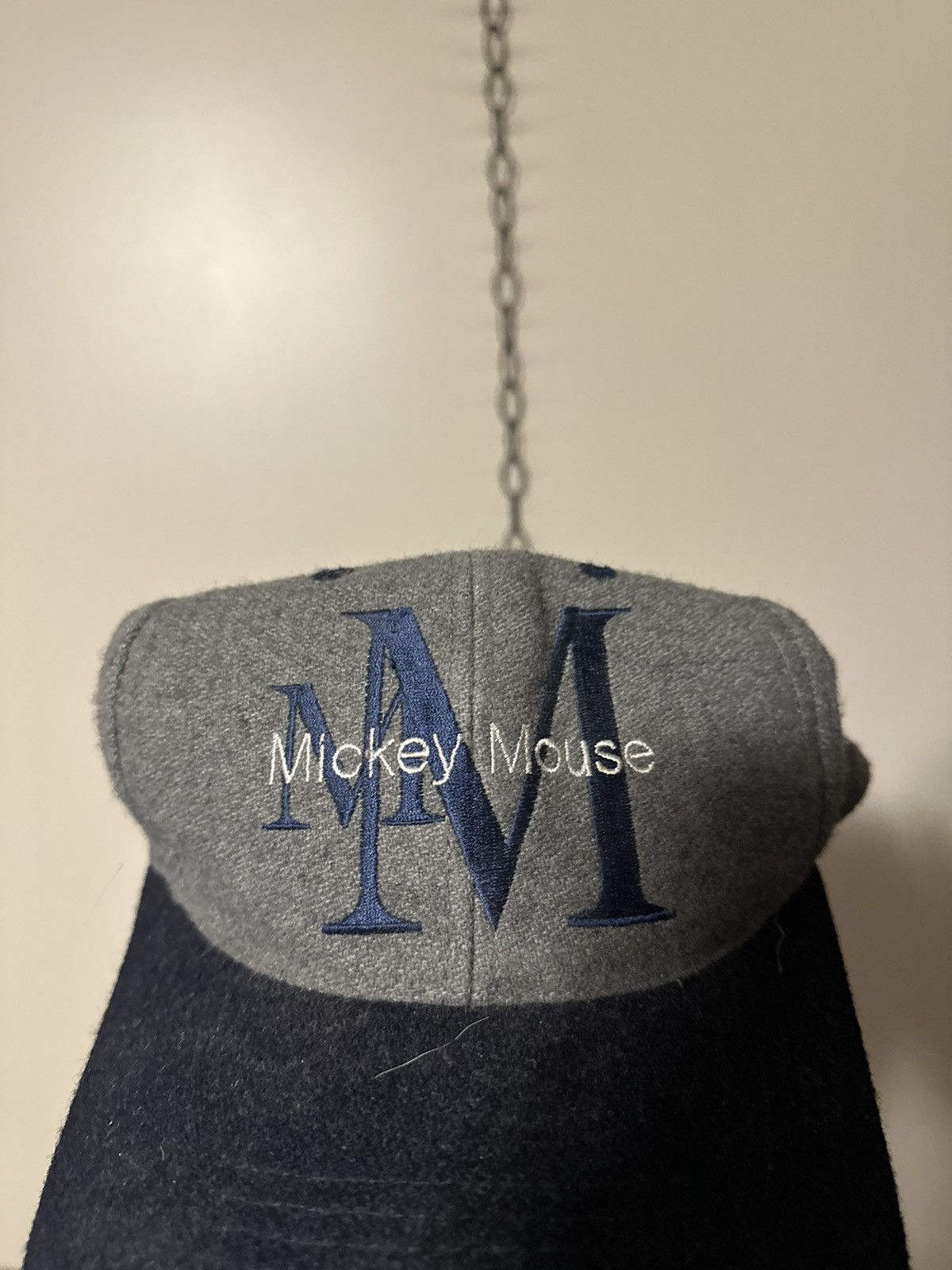 Mickey Mouse × Vintage Vintage Disney Mickey Mouse Wool Baseball Hat Size ONE SIZE - 2 Thumbnail