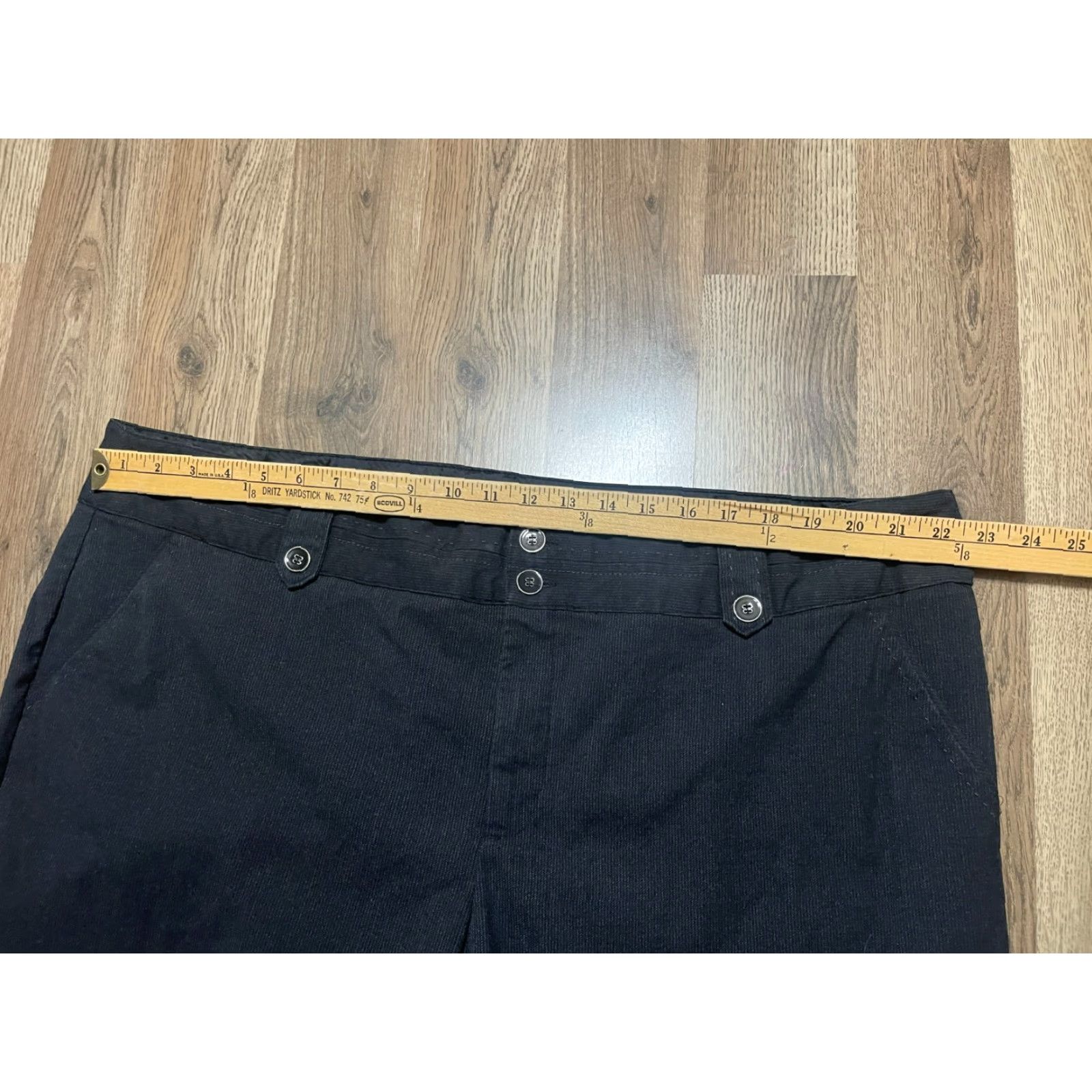 Vintage CJ Banks Pants Women's Plus Size 24W Black Dress Pants Size 42" / US 20 - 7 Thumbnail