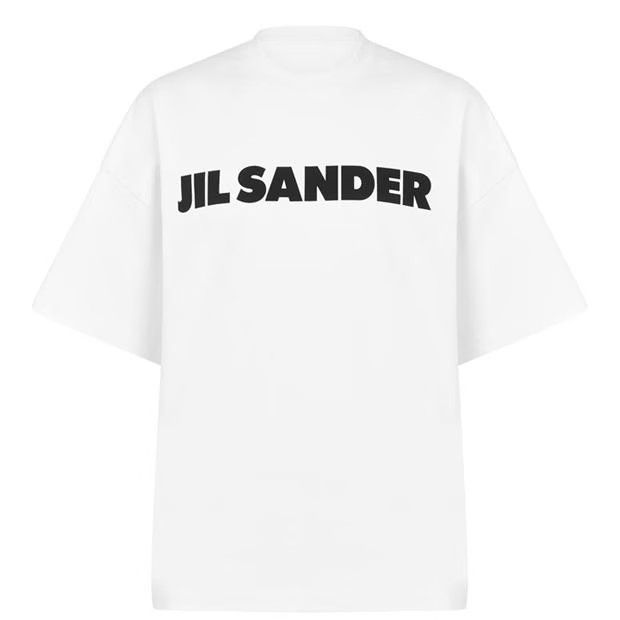 Image of Jil Sander O1G2R1Mq0424 T- Shirts In White, Men's (Size Small)