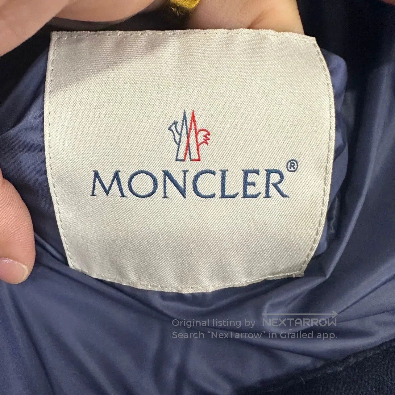 Moncler moncler blue down wool jacket size 2. Size US M / EU 48-50 / 2 - 3 Thumbnail