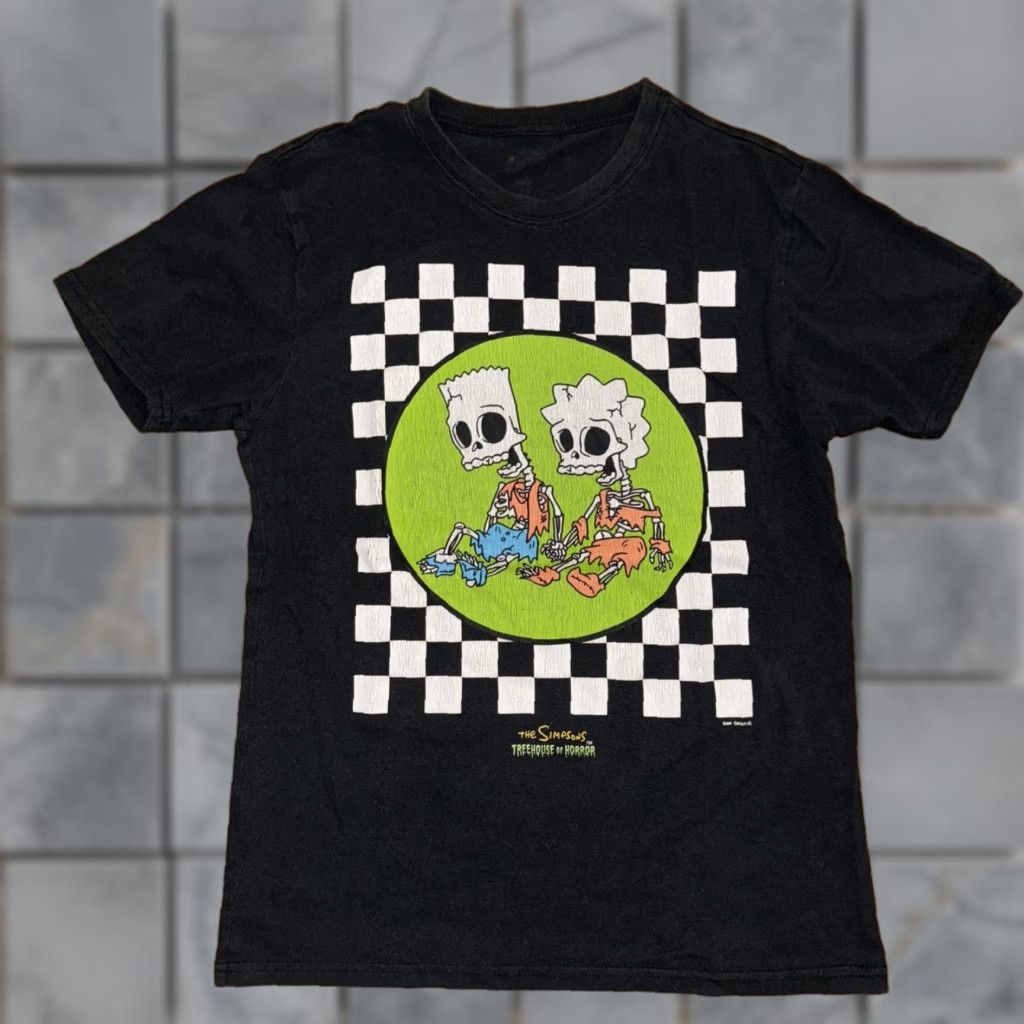 Vintage VINTAGE The Simpsons Shirt Men M Black 19x25.5 Matt Groening Treehouse of Horror Size US M / EU 48-50 / 2 - 1 Thumbnail