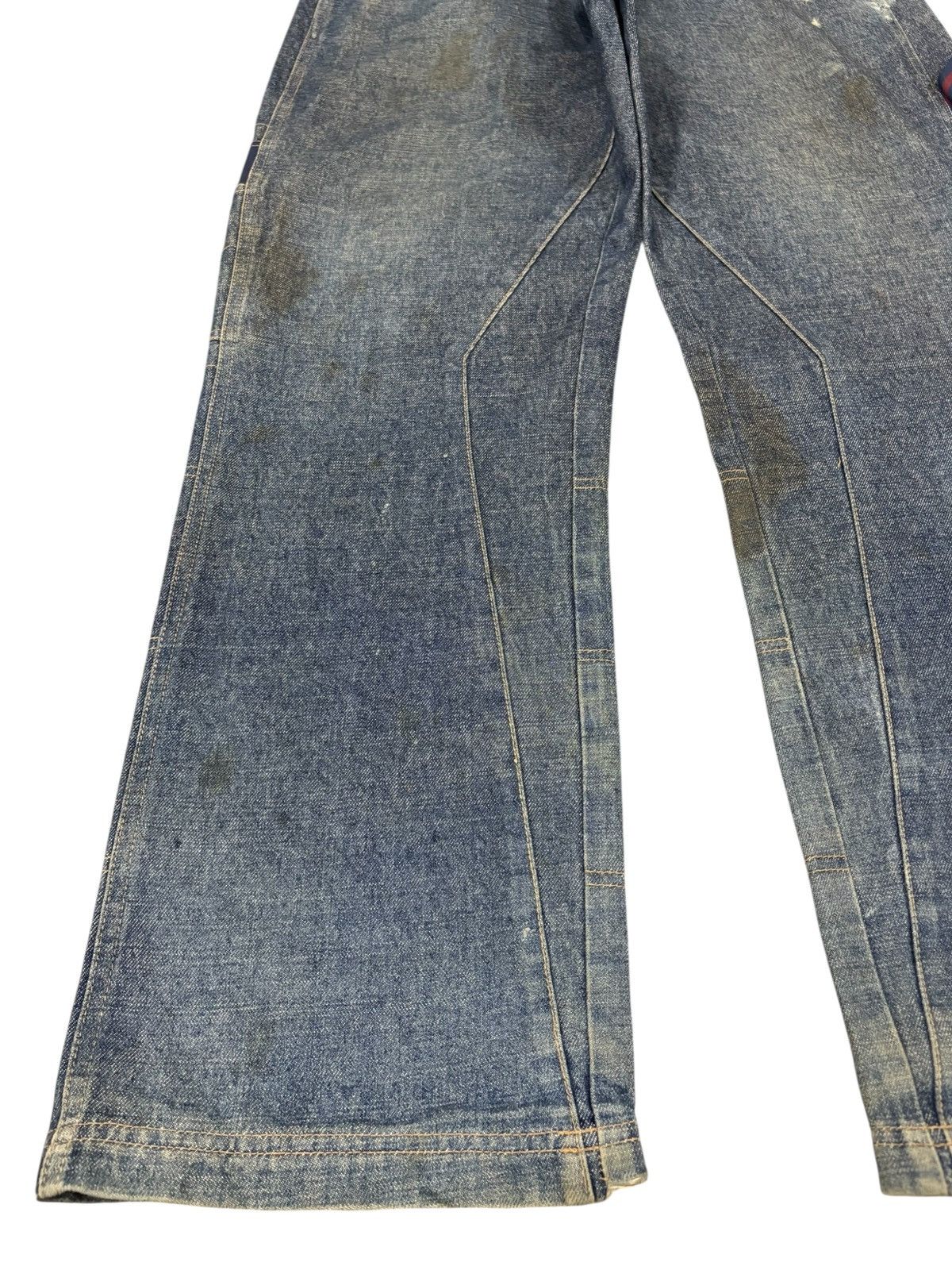 Phat Farm Vintage Phat Farm Carpenter Distressed Baggy Jeans Size US 34 / EU 50 - 6 Thumbnail