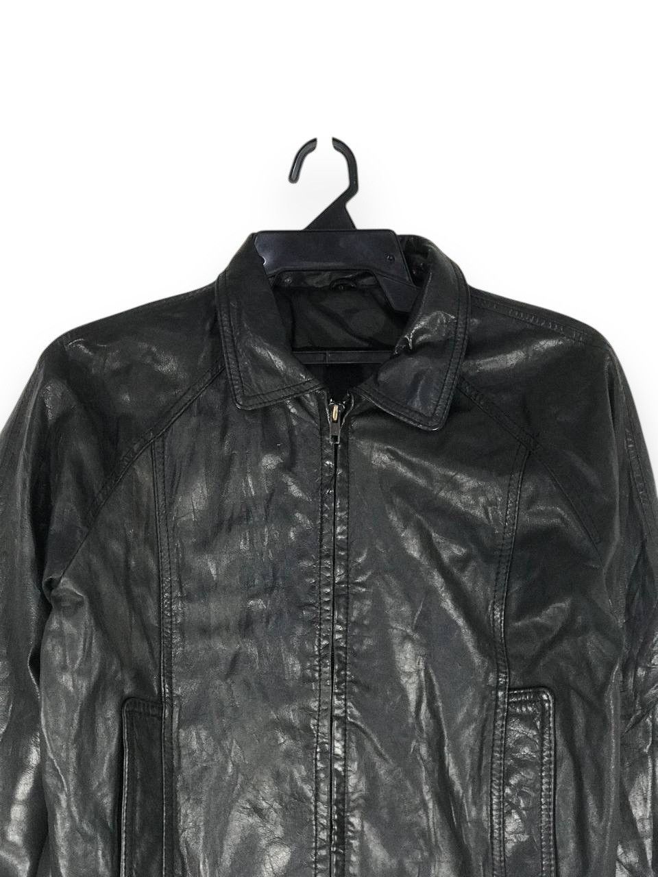 Vintage Soul sniper leather jacket all black Size US XS / EU 42 / 0 - 2 Thumbnail