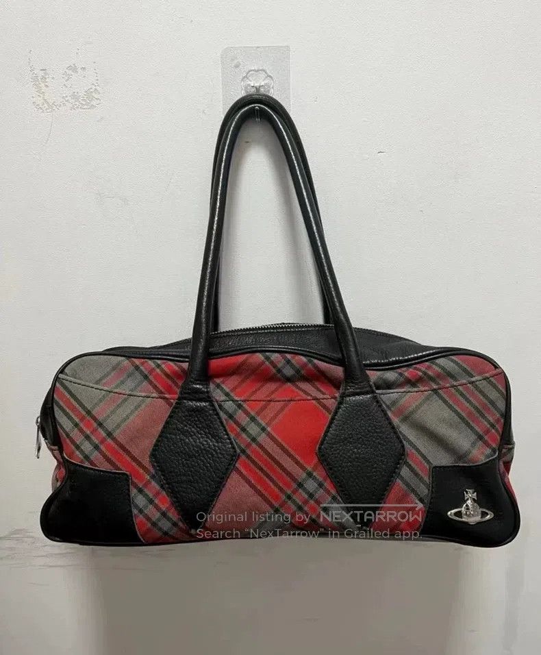 Vivienne Westwood Vivienne Westwood size os Vintage Bag, Black and Red Punk G Size ONE SIZE - 2 Thumbnail