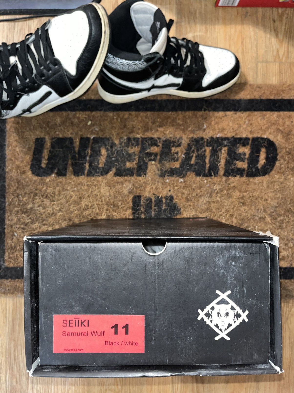 Other Xavier Wulf x Seiiki Jordan 1 Samurai Wulf Sneakers 1st Gen Size US 11 / EU 44 - 16 Thumbnail