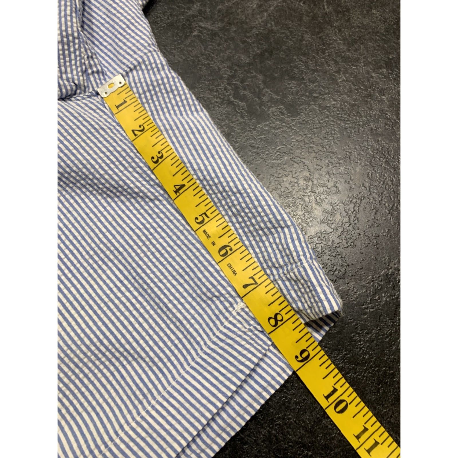 Polo Ralph Lauren VINTAGE Polo Ralph Lauren Mens Shorts Seersucker Cotton Blue White Stripe Summer Size 38 Casual Size US M / EU 48-50 / 2 - 6 Thumbnail