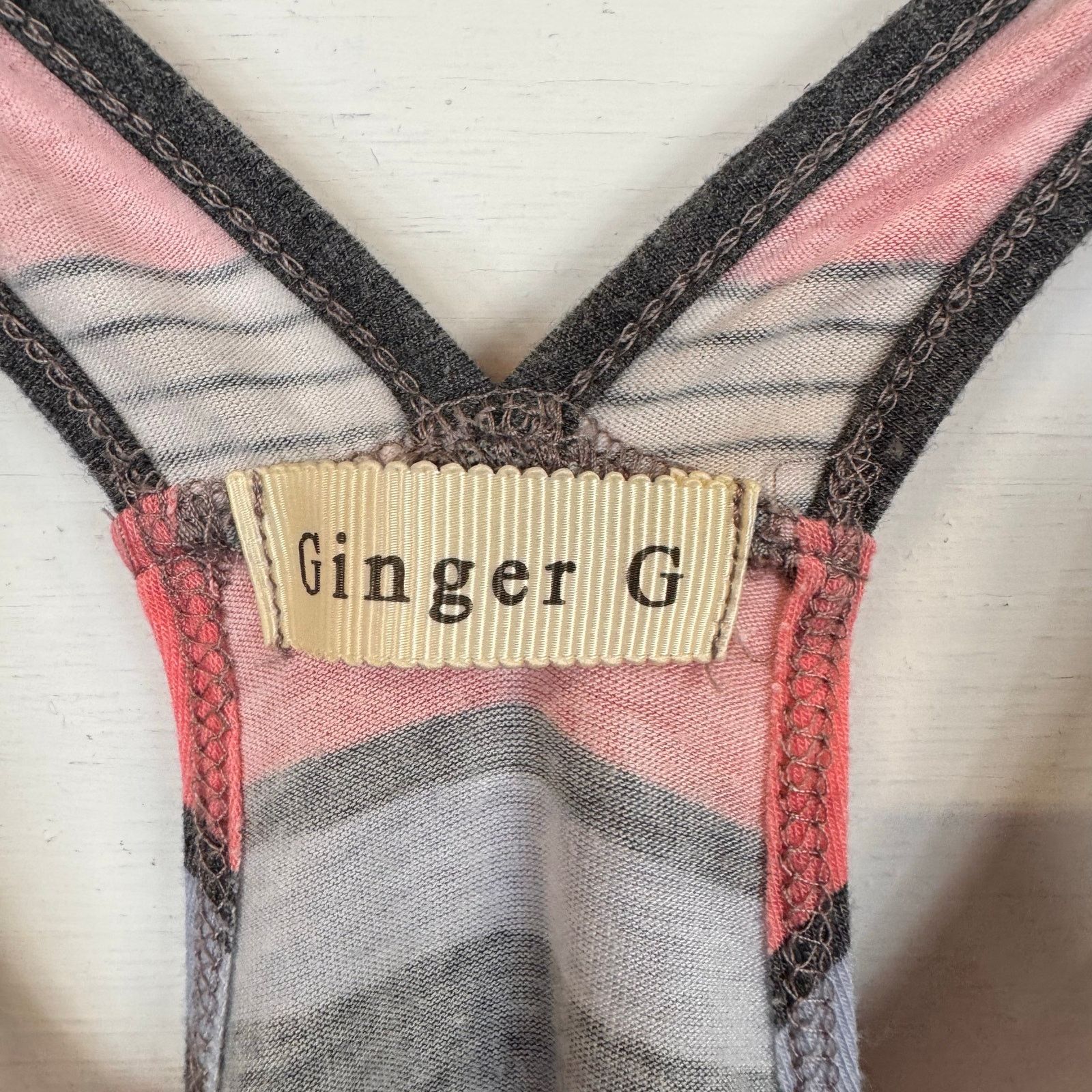 Other Ginger G Striped Tank Top Women's Size Small Size S / US 4 / IT 40 - 3 Thumbnail