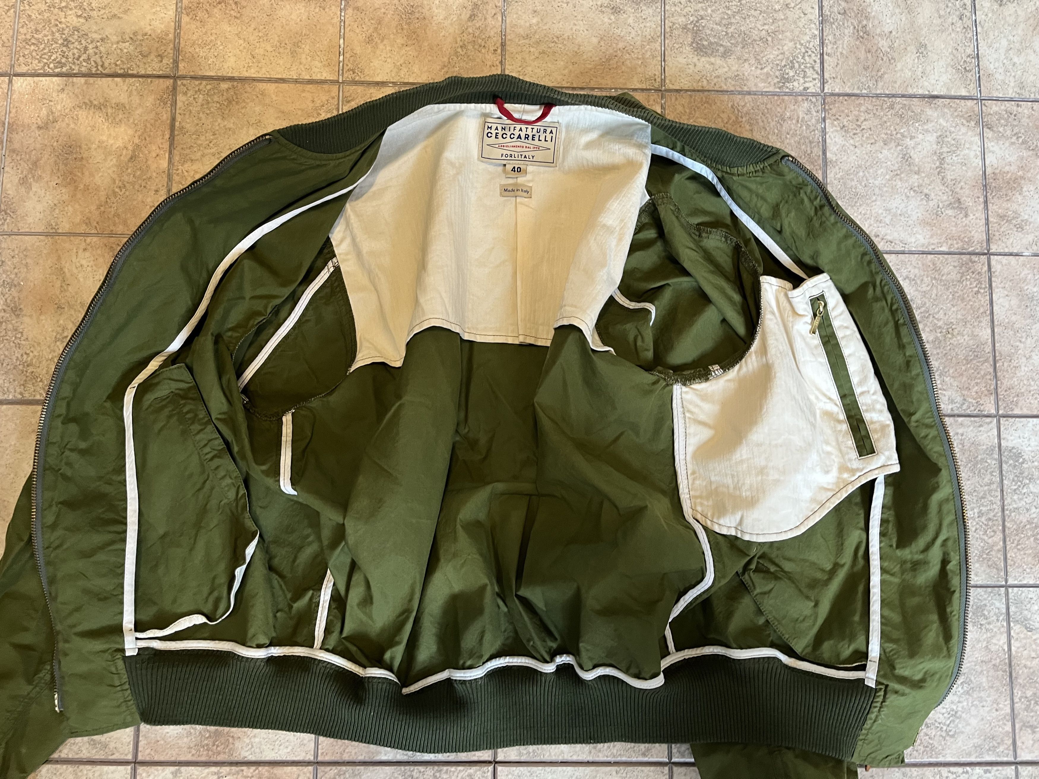 Manifattura Ceccarelli Manifattura Ceccarelli lightweight bomber, 40 Size US M / EU 48-50 / 2 - 7 Thumbnail