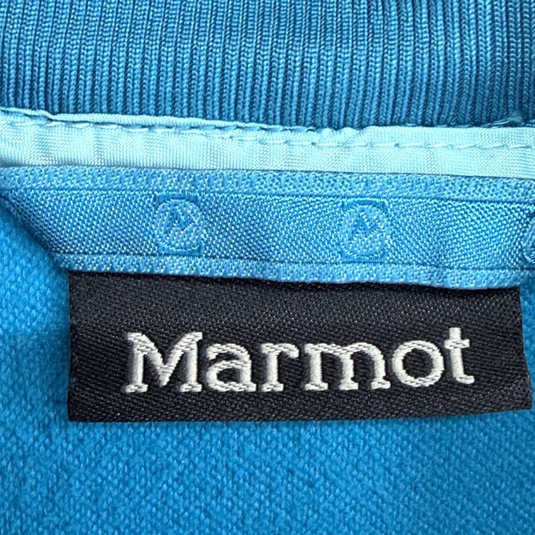 Marmot Marmot Womens XL Teal Blue Softshell Full Zip Hooded Jacket P8585-1-CM Contrast Size XL / US 12-14 / IT 48-50 - 5 Thumbnail