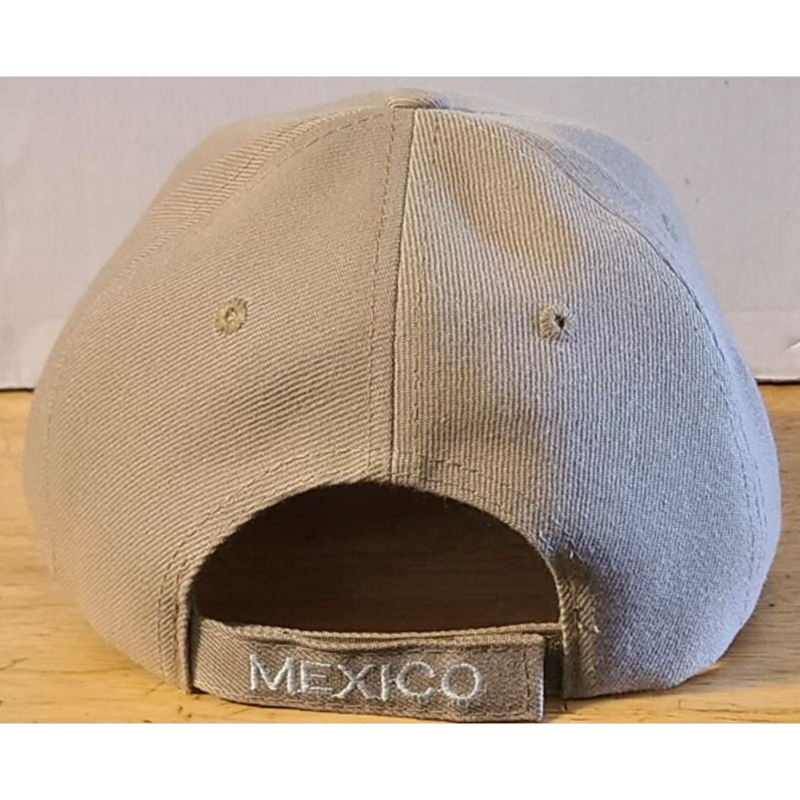 Vintage MEXICO EAGLE SNAKE BRANCH MEXICAN BASEBALL CAP BEIGE Size ONE SIZE - 3 Thumbnail