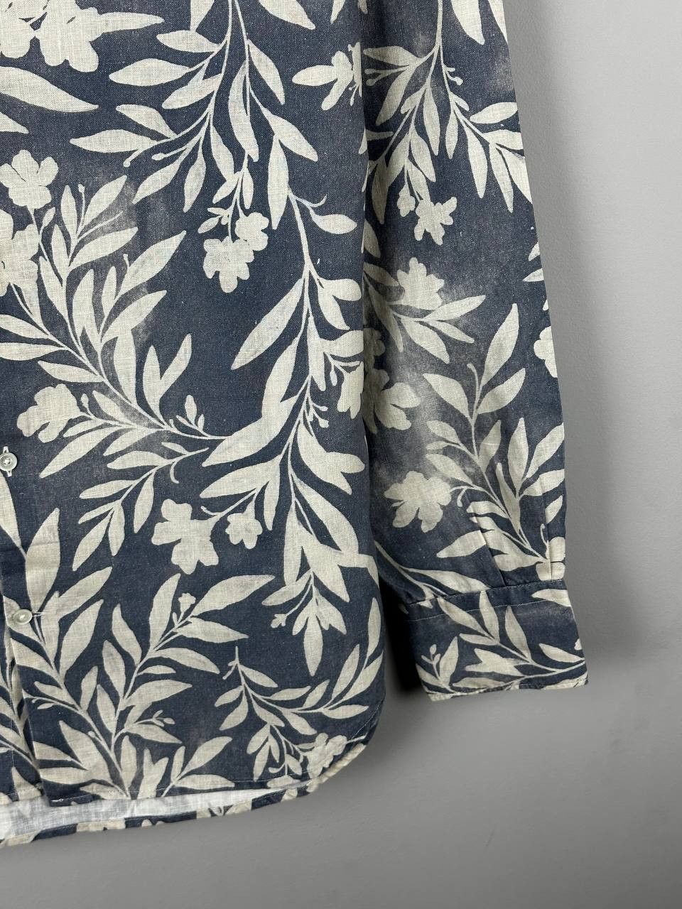 Brooksfield Luxury Brooksfield Torino Linen Summer Shirt Size US M / EU 48-50 / 2 - 5 Thumbnail