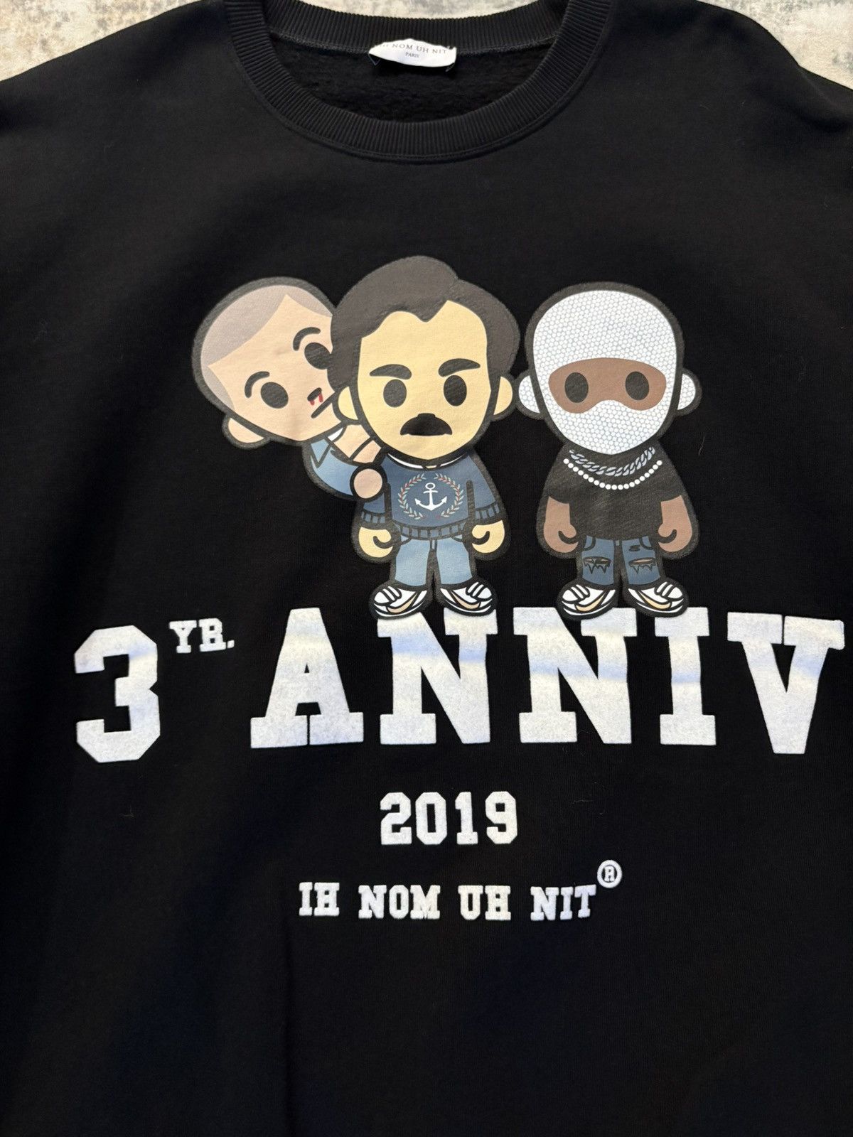 Ih Nom Uh Nit Ih Nom Uh Nit 3 Year Anniversary Pullover Sweatshirt Size US L / EU 52-54 / 3 - 2 Thumbnail