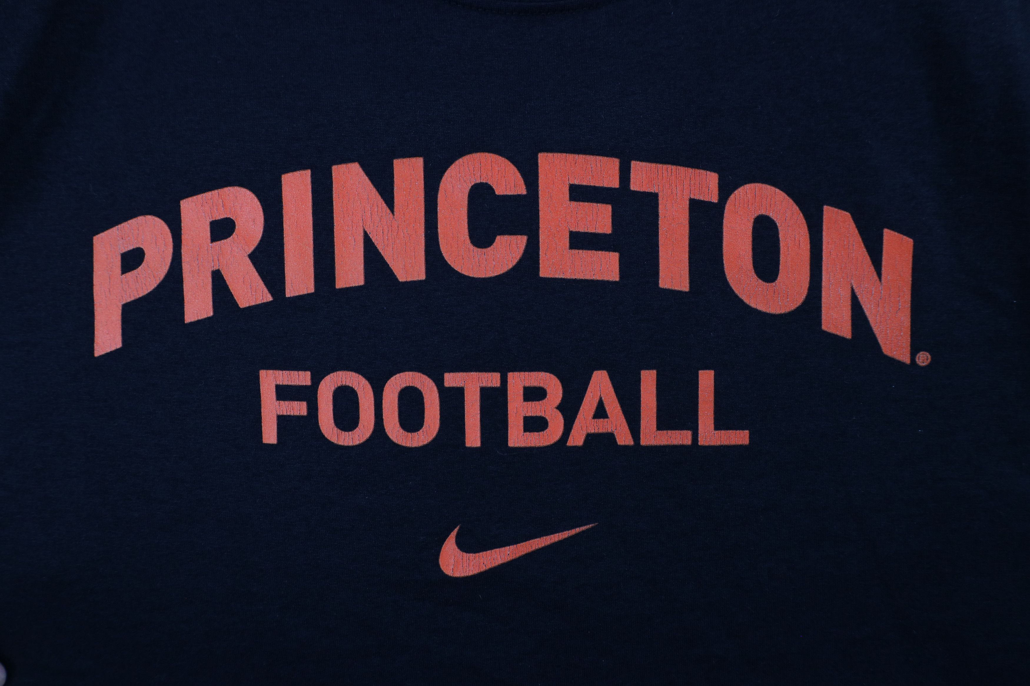 Nike × Vintage Nike Princeton University Football Short Sleeve T-Shirt Size US L / EU 52-54 / 3 - 4 Thumbnail