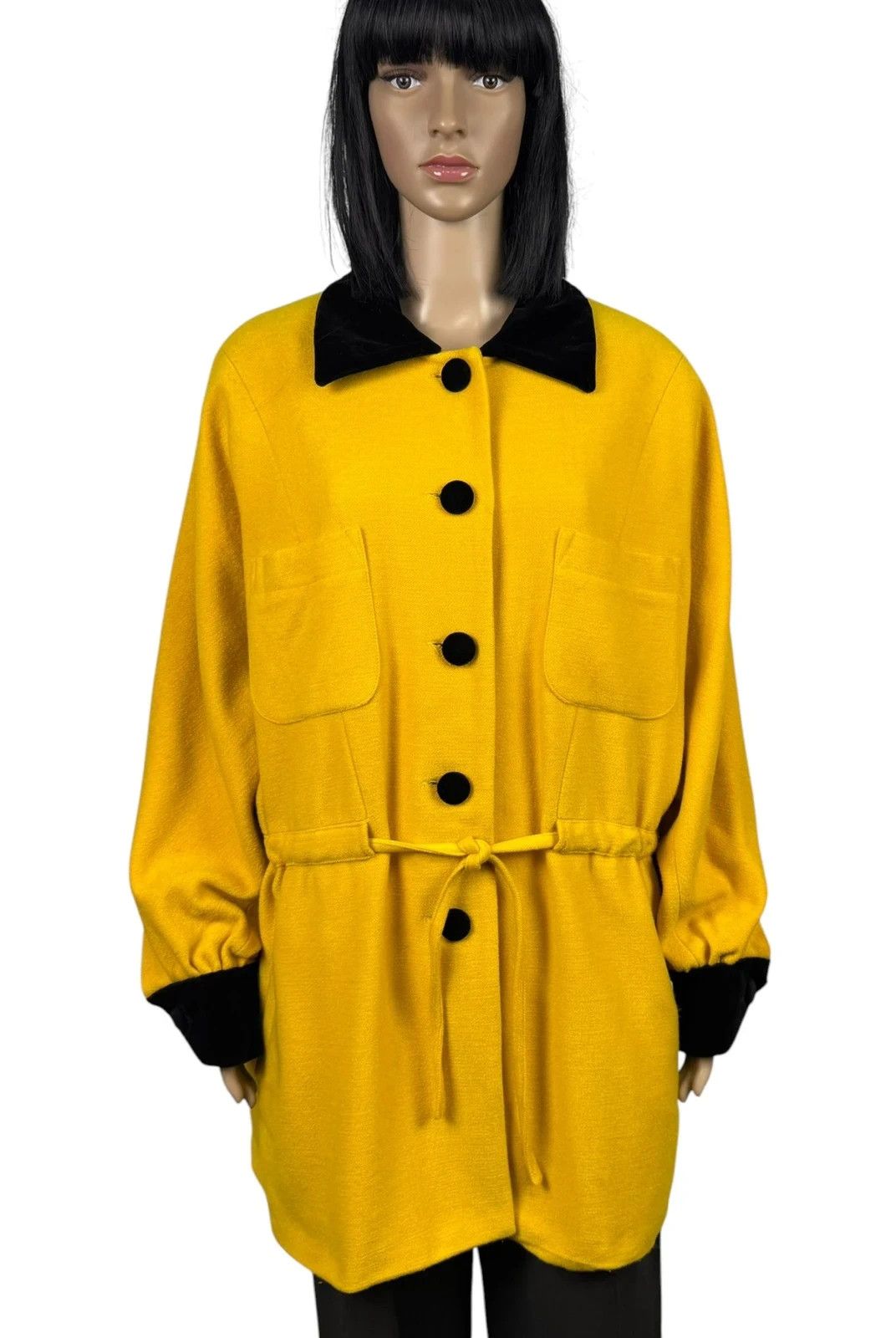 Karl Lagerfeld Karl Lagerfeld Vintage Coat Wool size D40 GB14 Size L / US 10 / IT 46 - 1 Thumbnail