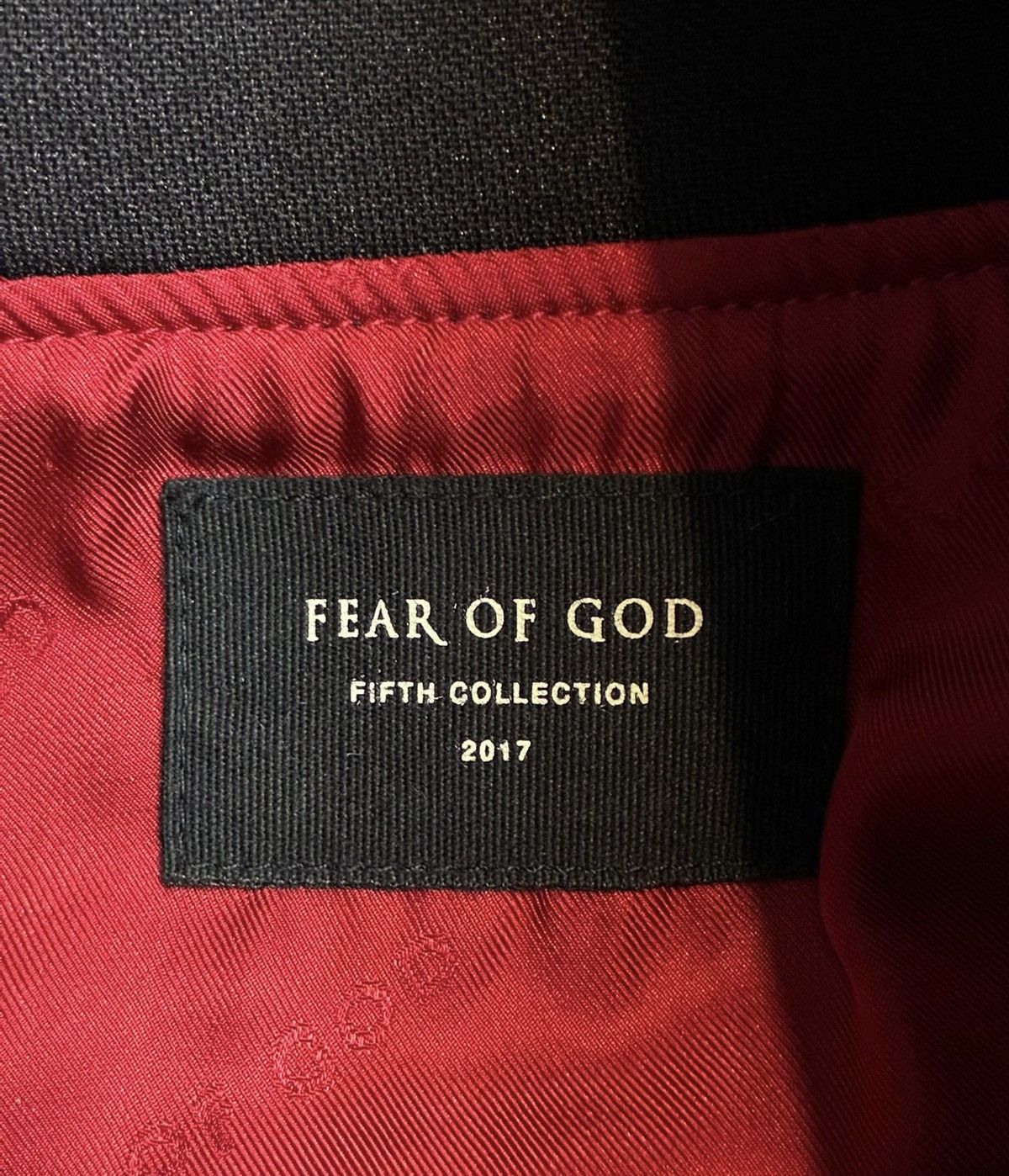 Fear of God Fear of God Fifth Collection Silk Cropped Track Jacket Size US XL / EU 56 / 4 - 5 Thumbnail