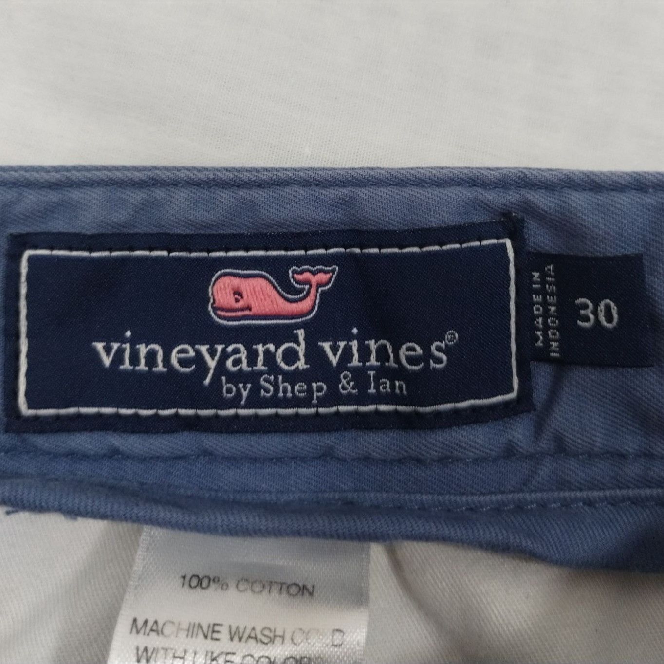 Vineyard Vines Vineyard Vines Men's Blue Short/Flat Fronts Sz30 SKU 3631 Size US 30 / EU 46 - 4 Thumbnail