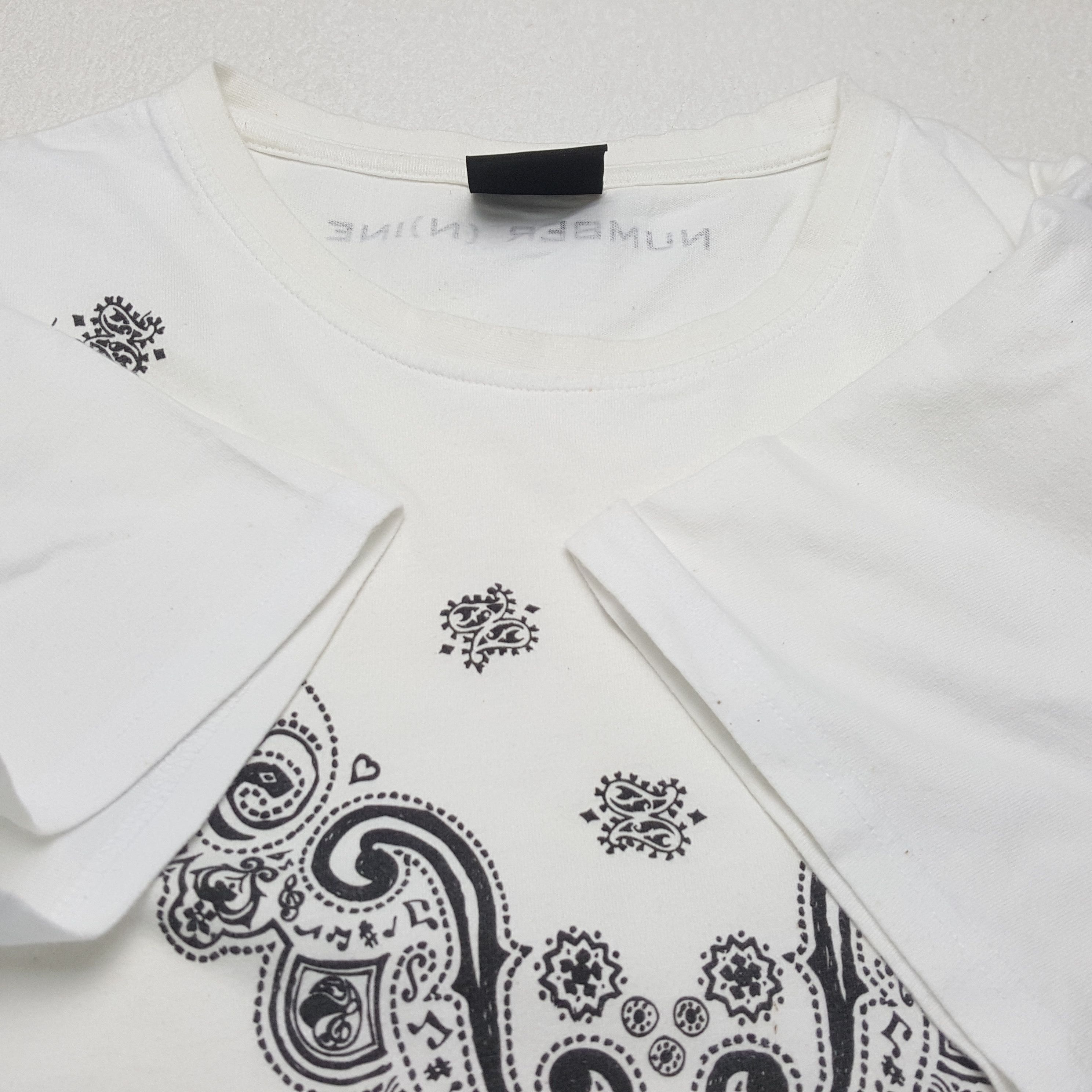 Japanese Brand × Number (N)ine × Vintage Vintage NUMBER (N)INE Japanese Fashion Brand T-Shirts Size US L / EU 52-54 / 3 - 7 Thumbnail