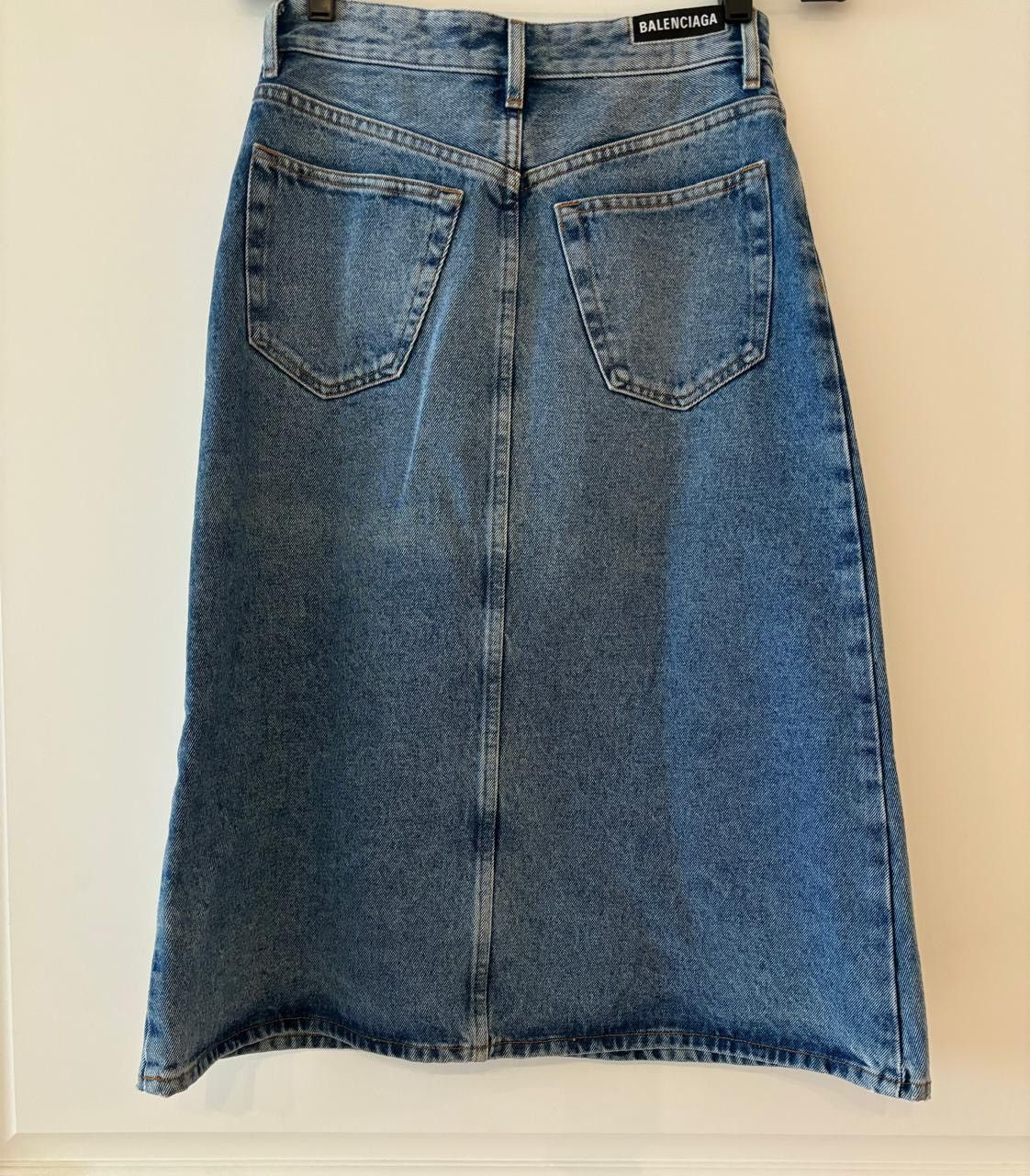 Balenciaga Balenciaga denim skirt Size 26" / US 2 / IT 38 - 4 Thumbnail