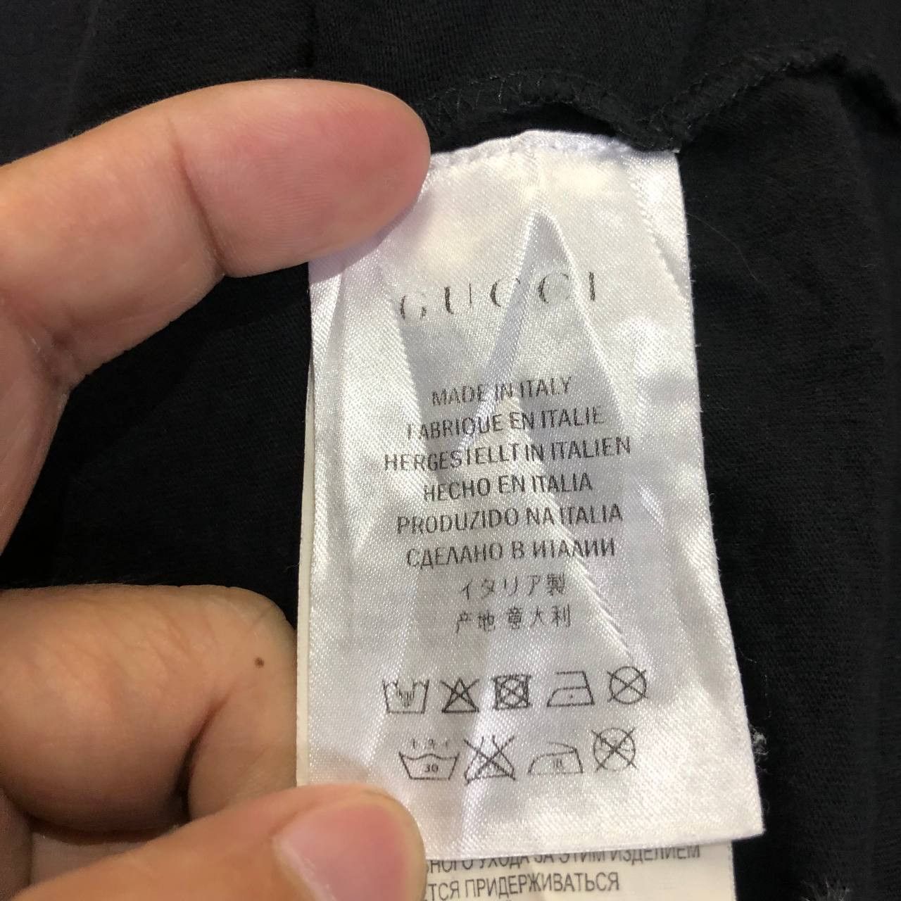 Gucci Gucci Made In Italy tee Size US L / EU 52-54 / 3 - 5 Thumbnail