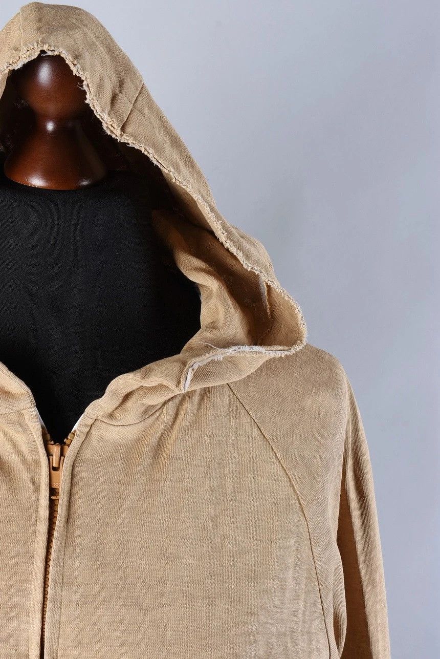 Yohji Yamamoto Women's Y's Yohji Yamamoto Zip Up Hoodie Beige Jacket Size M Size M / US 6-8 / IT 42-44 - 2 Thumbnail