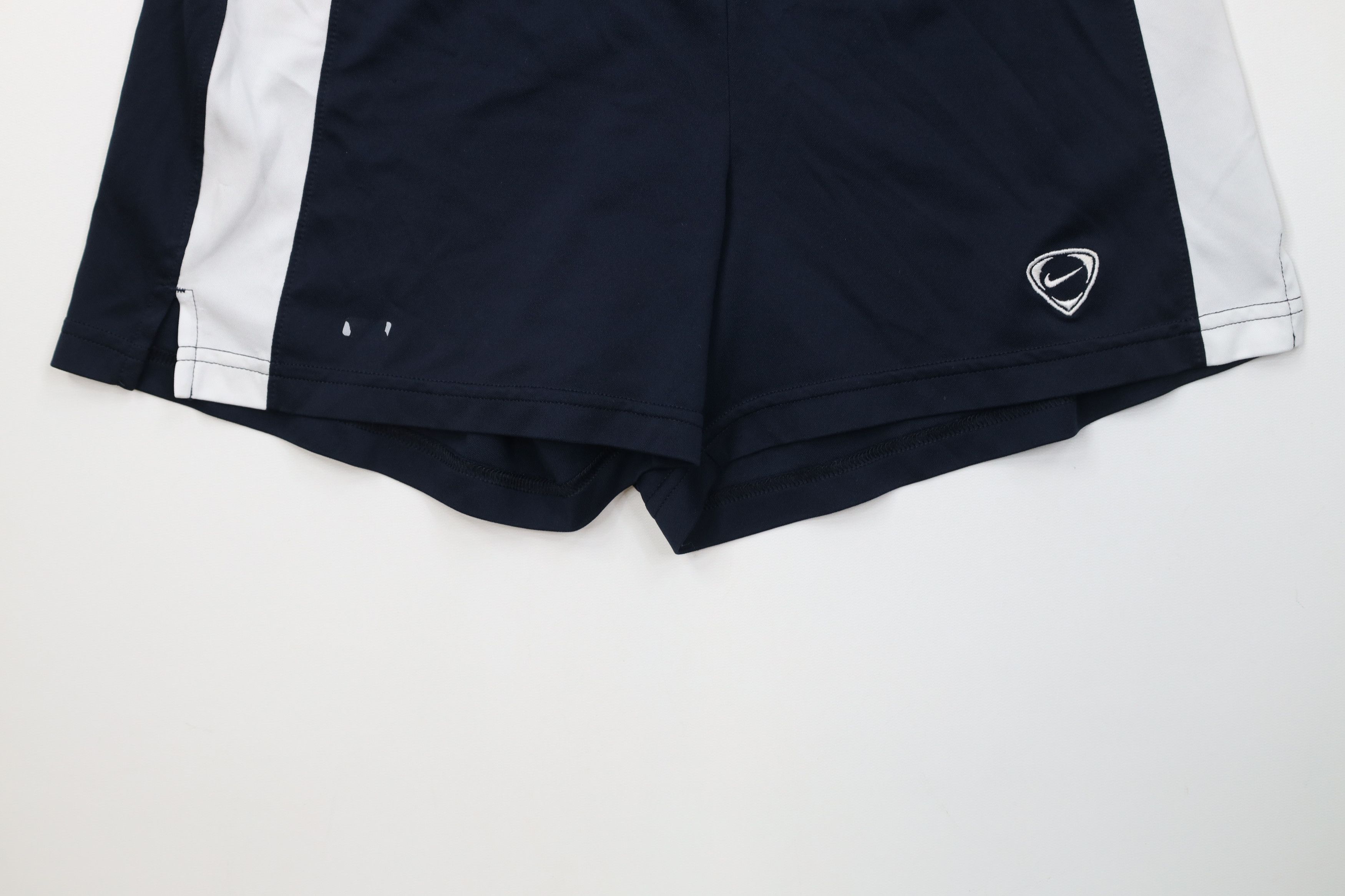 Nike Vintage Y2K Nike Total 90 Jogging Soccer Shorts Navy Blue Size 28" / US 6 / IT 42 - 4 Thumbnail