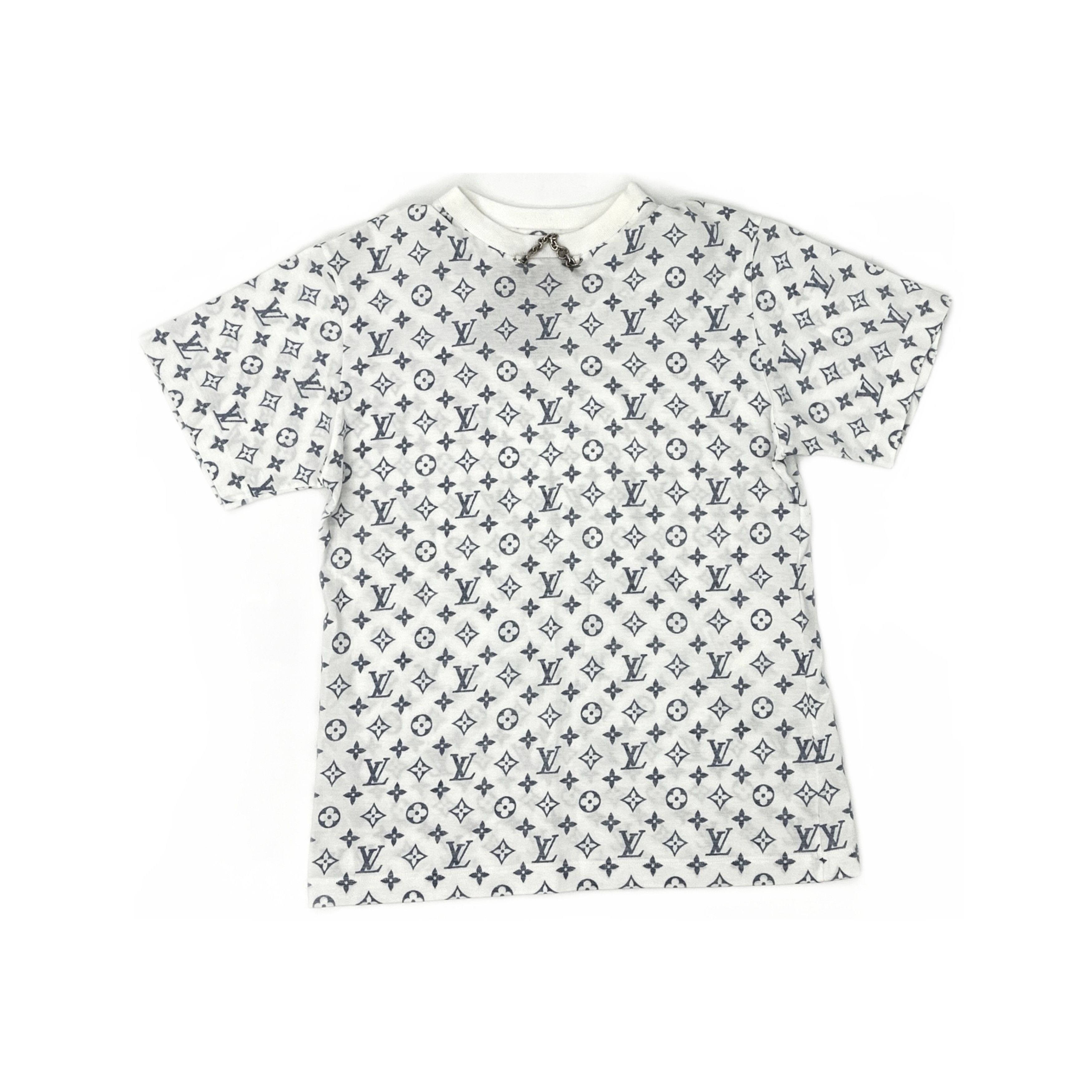 Louis Vuitton Louis Vuitton Monogram Chain T-Shirt M Size M / US 6-8 / IT 42-44 - 1 Thumbnail