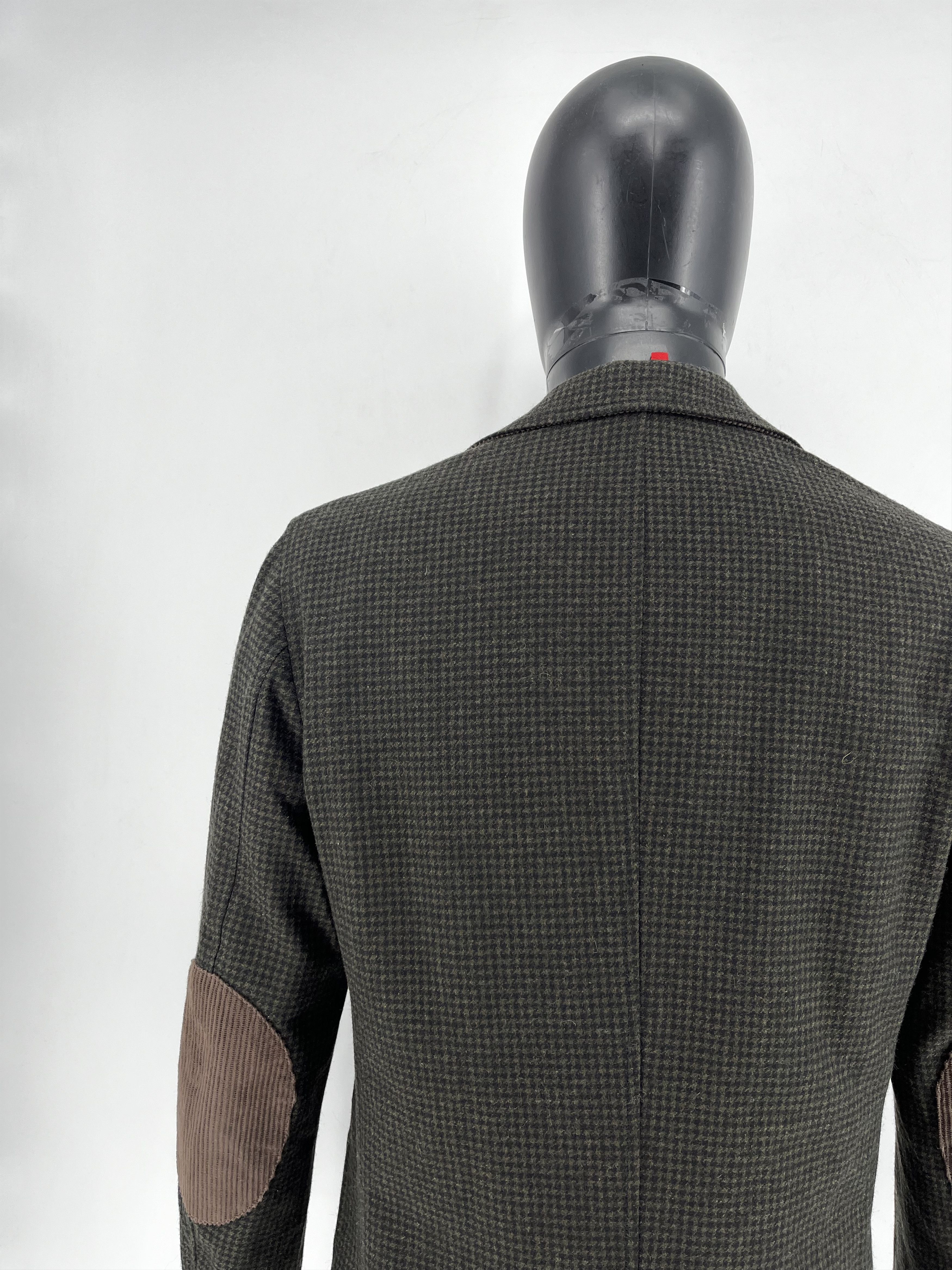 Cerruti 1881 × Seditionaries Nano Cerruti Checkered Plaid Blazer Wool Coats Jacket Size 50S - 10 Thumbnail