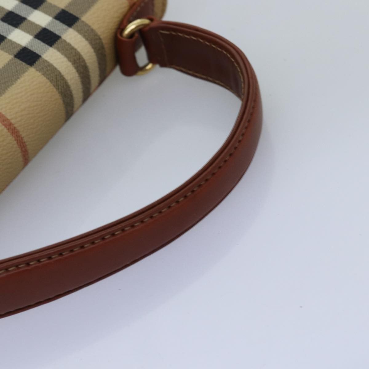 Burberry Burberry Nova Check Hand Bag Pvc Beige Size ONE SIZE - 7 Thumbnail