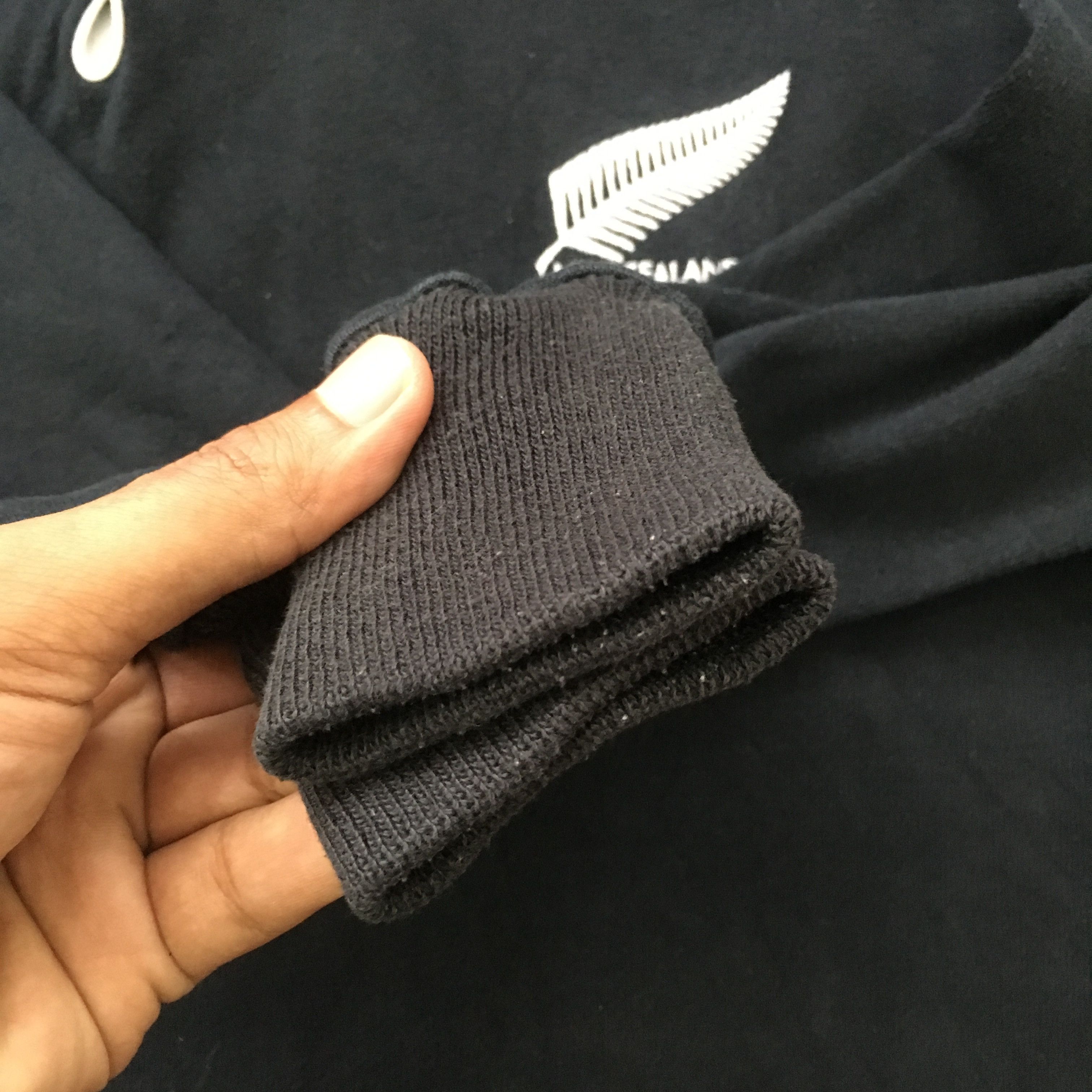 Canterbury of New Zealand Vintage 90's Canterbury Of New Zealand All Black Polo Shirt Size US M / EU 48-50 / 2 - 14 Thumbnail