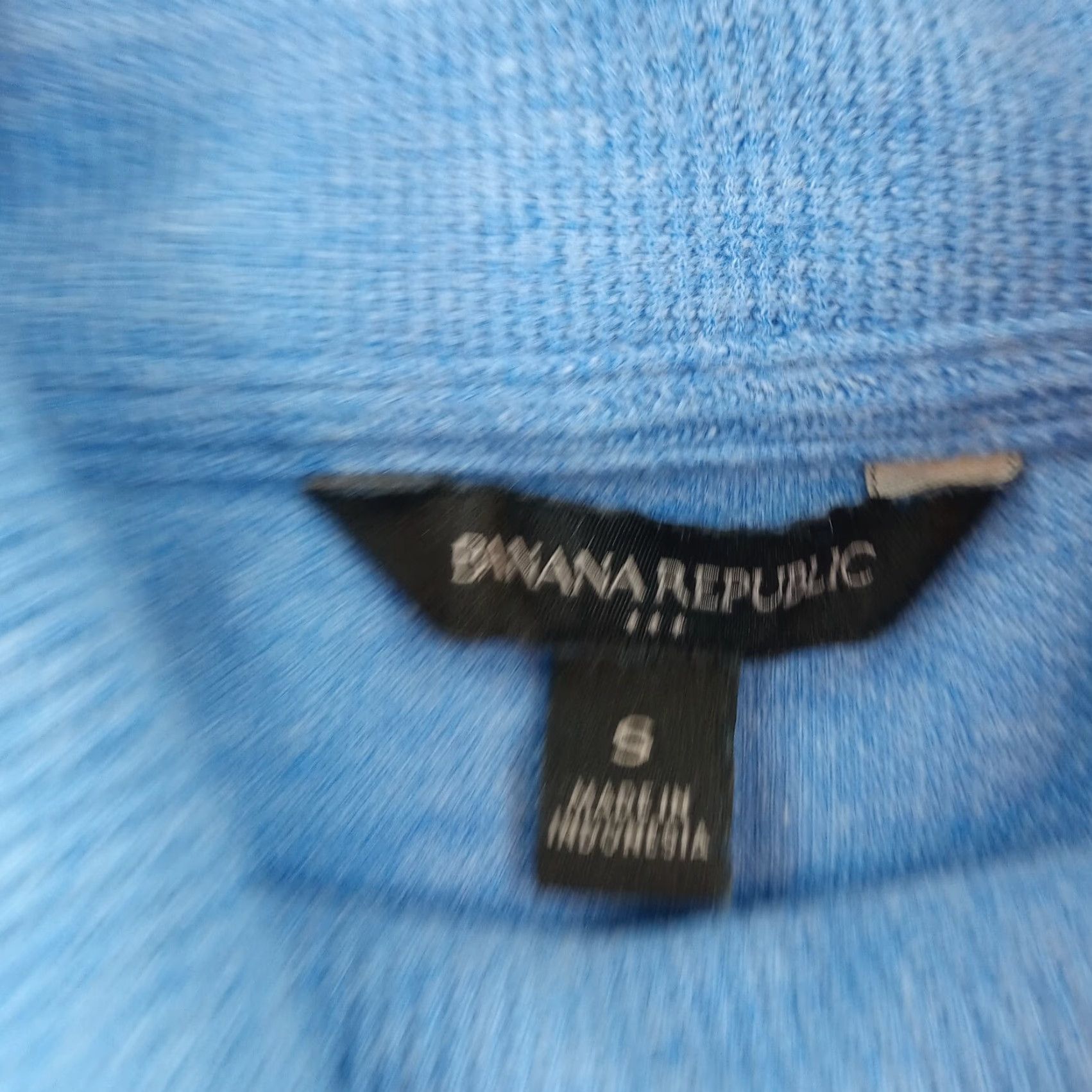 Banana Republic Banana Republic Sweater Womens Small Blue Cowl Neck Pullover Casual Size S / US 4 / IT 40 - 5 Thumbnail