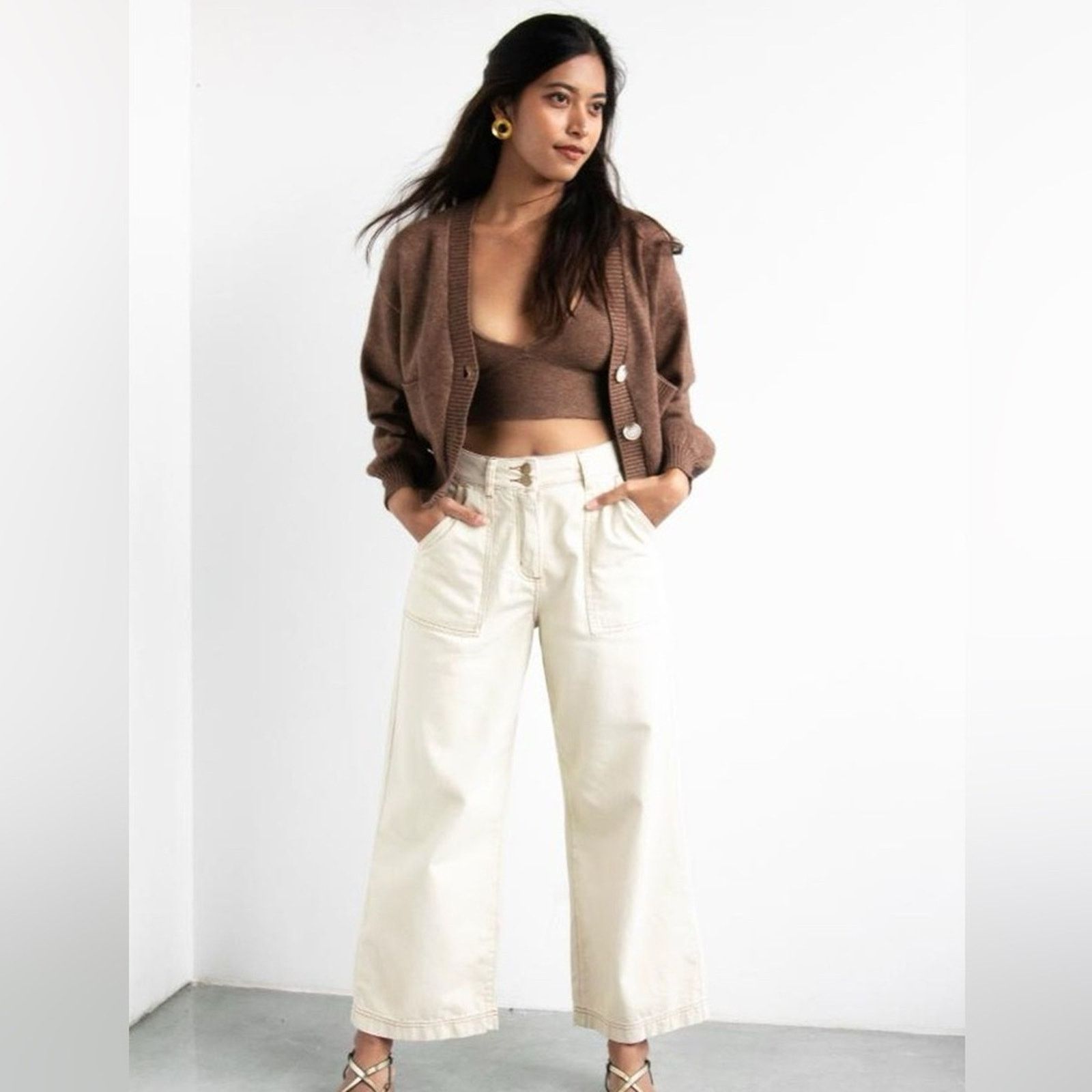 MINKPINK NEW MinkPink Mithra Cardigan - Copper - Small - $119 Size S / US 4 / IT 40 - 6 Thumbnail
