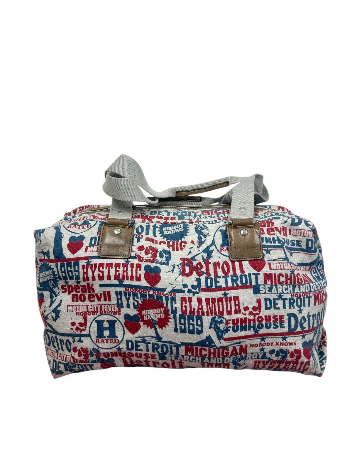 Hysteric Glamour × Vintage Y2K Hysteric Glamor Detroit Bag Full Print/ Seditionaries Size ONE SIZE - 7 Thumbnail