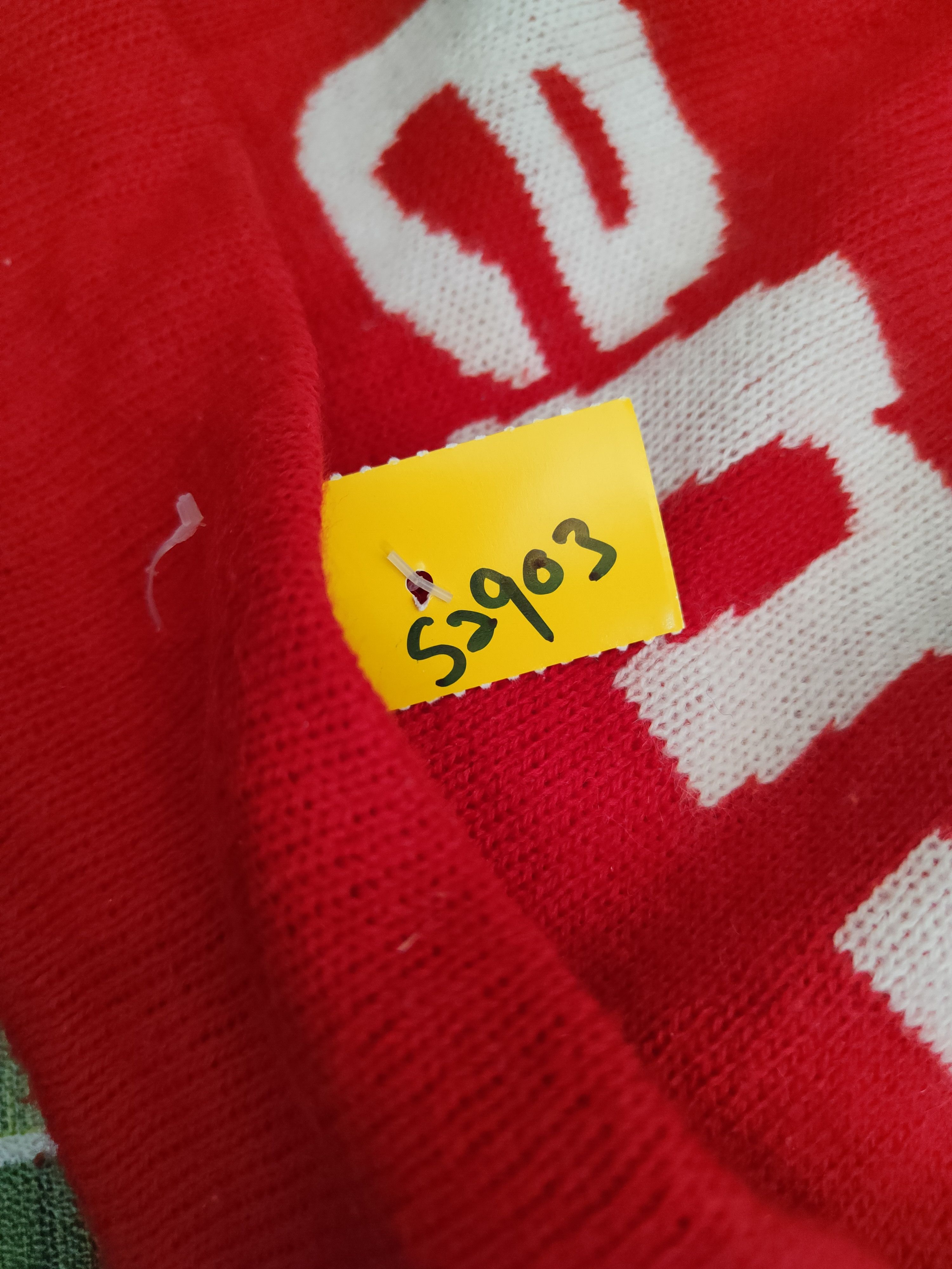 Supreme DL Supreme Red Knitwear Beanies #S2903 Size ONE SIZE - 4 Thumbnail