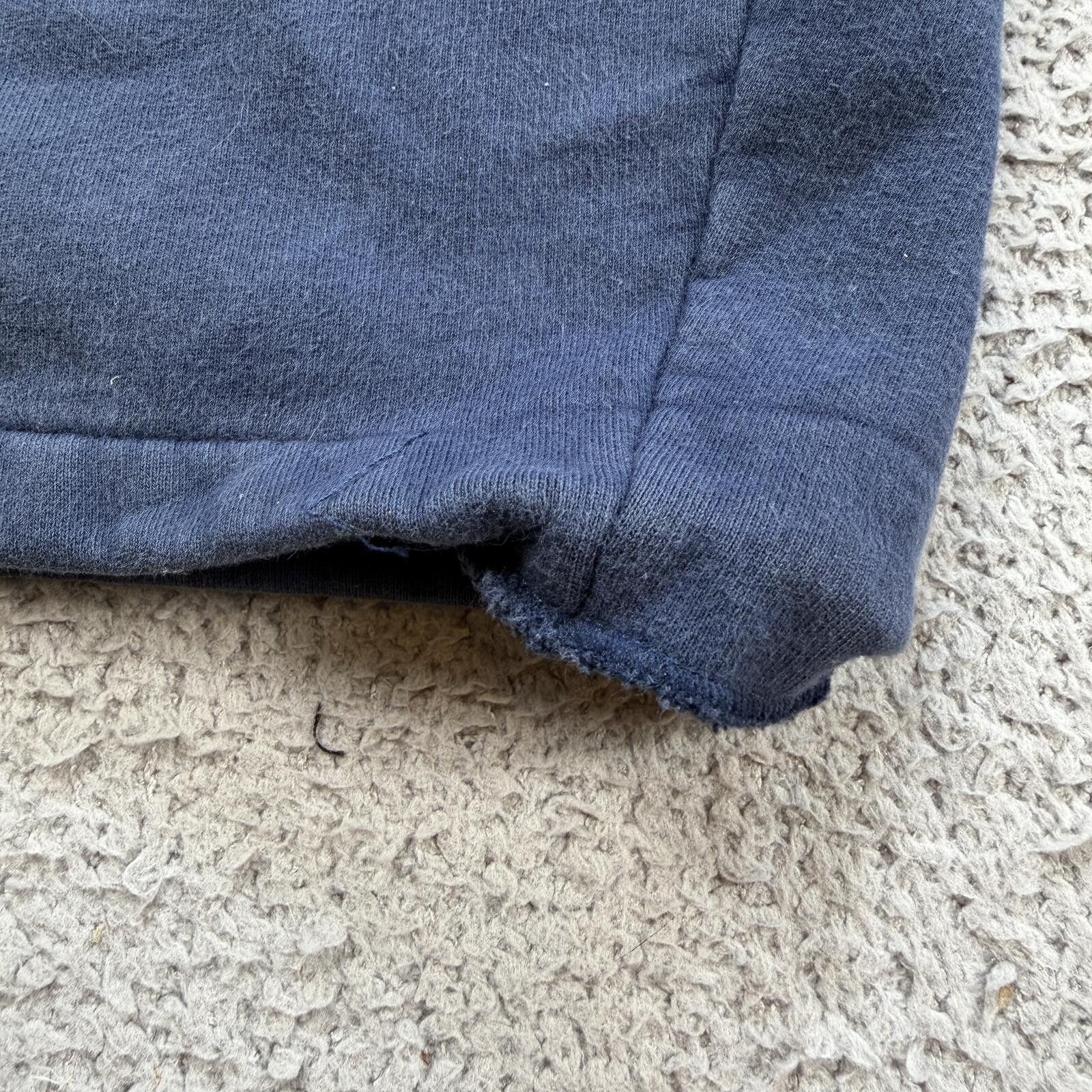 Nike Nike Fleece Sweat Shorts Mens M Blue Swoosh Lounge Shorts Size US 32 / EU 48 - 5 Thumbnail
