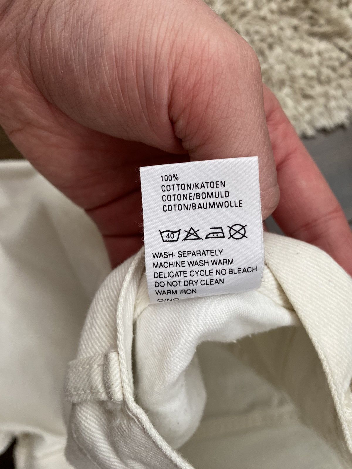 Edwin Edwin Y2K Japanese White jean Pants Size US 33 - 5 Thumbnail