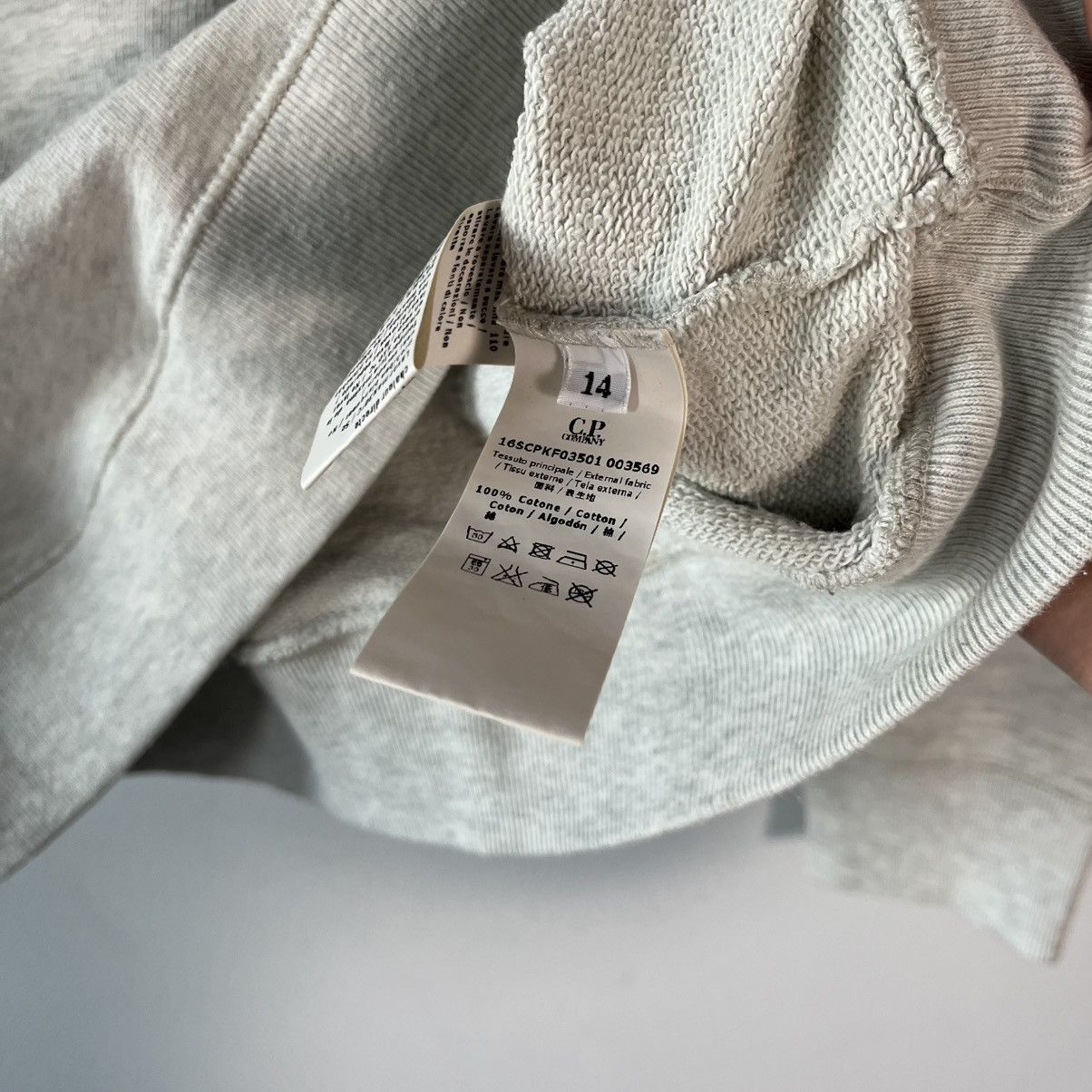 C.P. Company C.P. Company Made in Italy Sweatshirt Grey Vintage Size M / US 6-8 / IT 42-44 - 6 Thumbnail