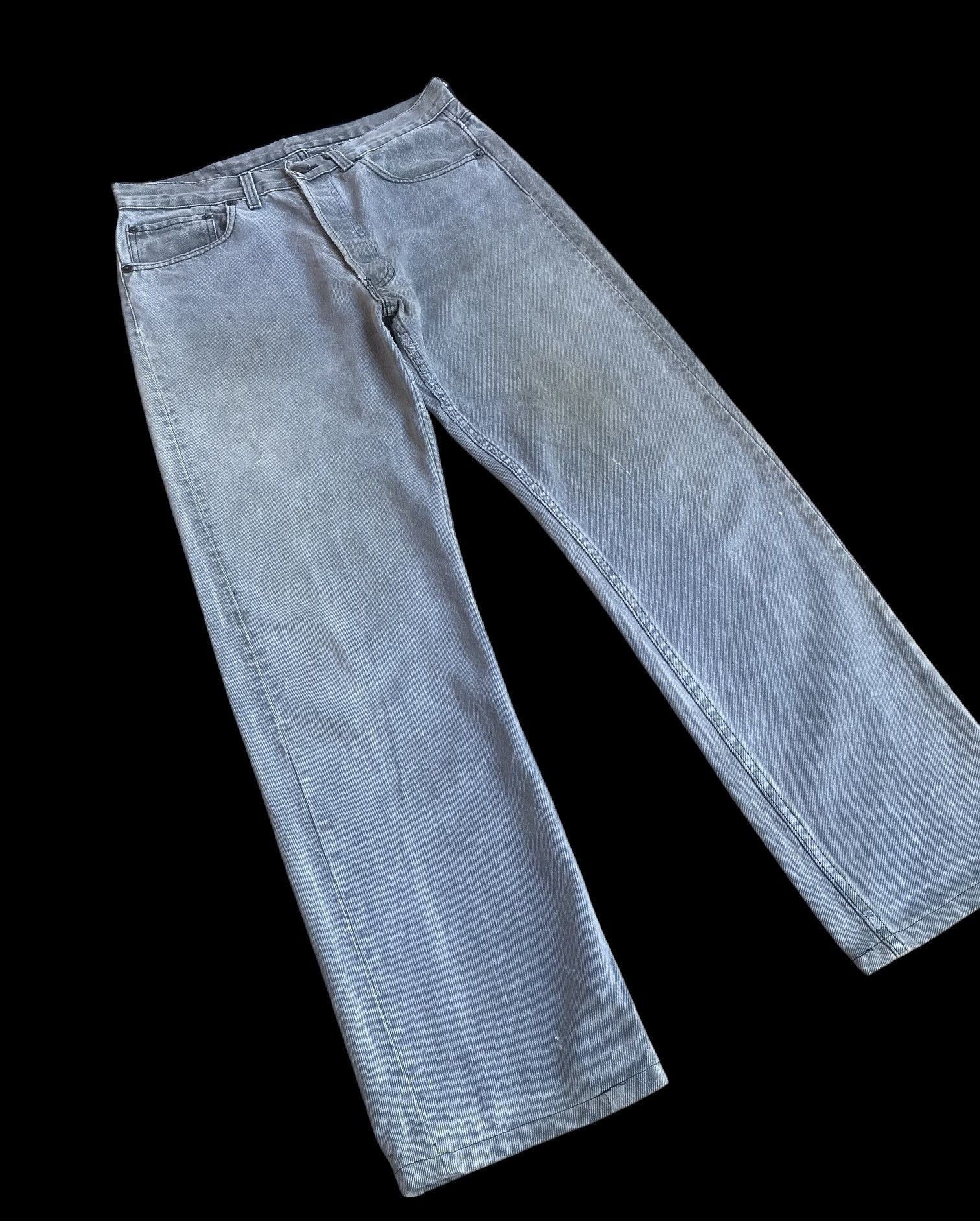 Levi's × Vintage W30x29 VINTAGE LEVIS 501 USA DIRTY DISTRESSED faded black Size US 30 / EU 46 - 3 Thumbnail