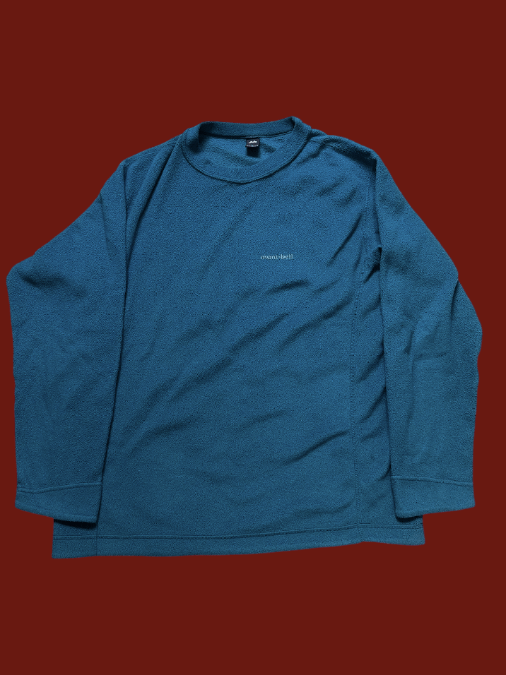 Montbell Montbell Longsleeve Fleece Shirt Size US L / EU 52-54 / 3 - 1 Thumbnail